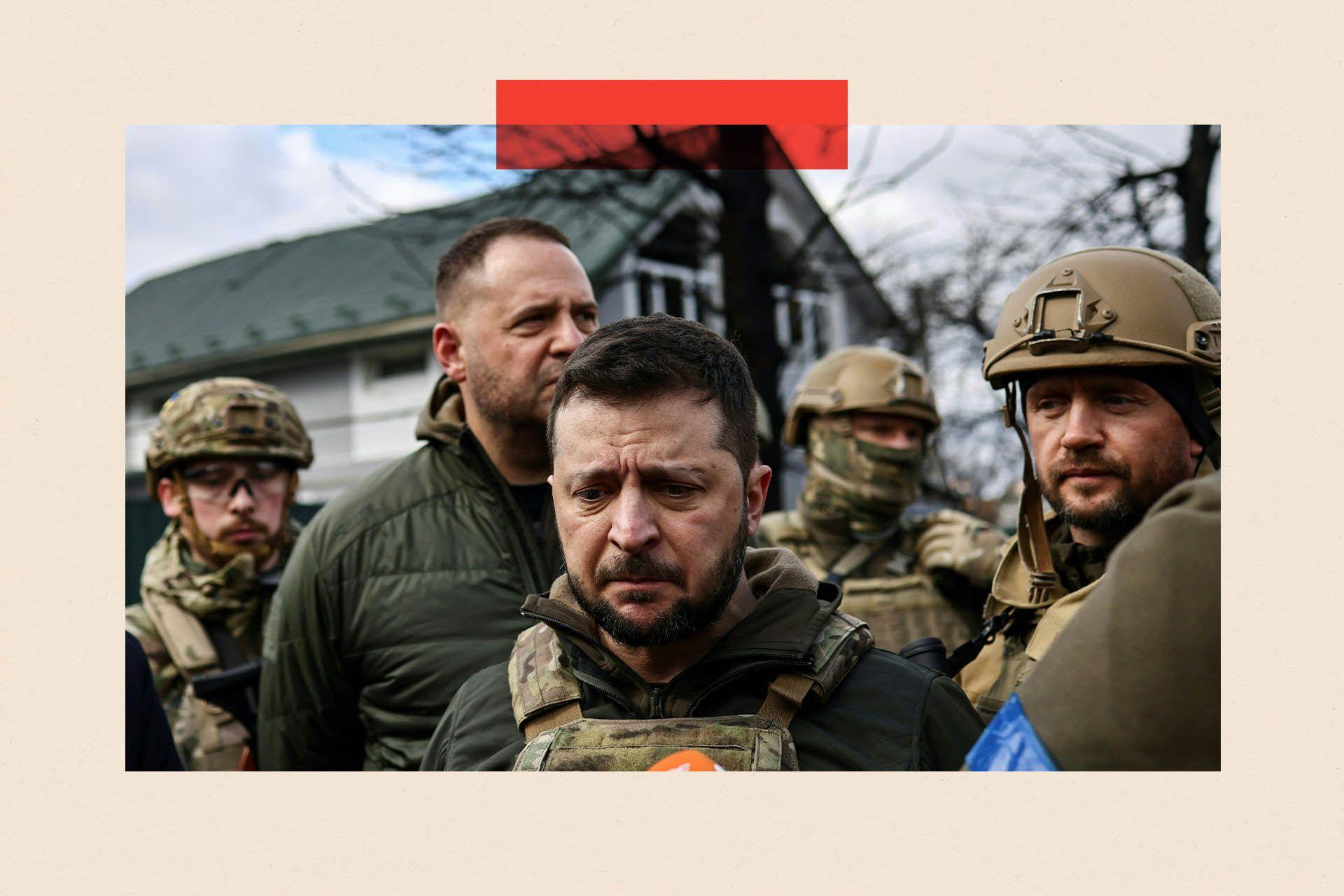 Presidenti i Ukainës Volodymyr Zelensky