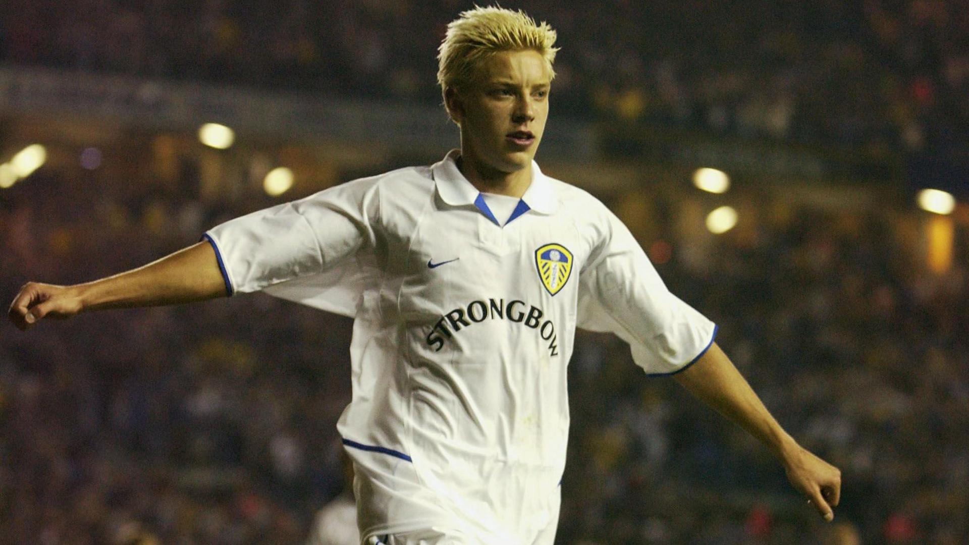 Maillot Leeds United 2001/2002 Extérieur - Alan Smith N°17 - Nike Taille M