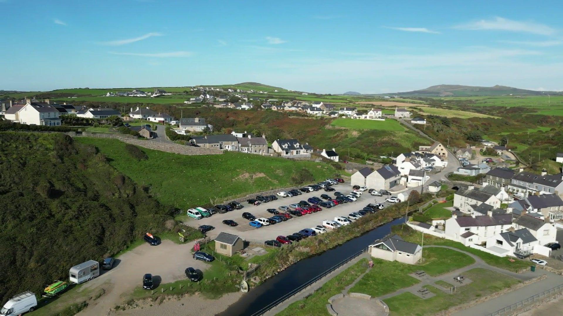 Aberdaron o'r awyr