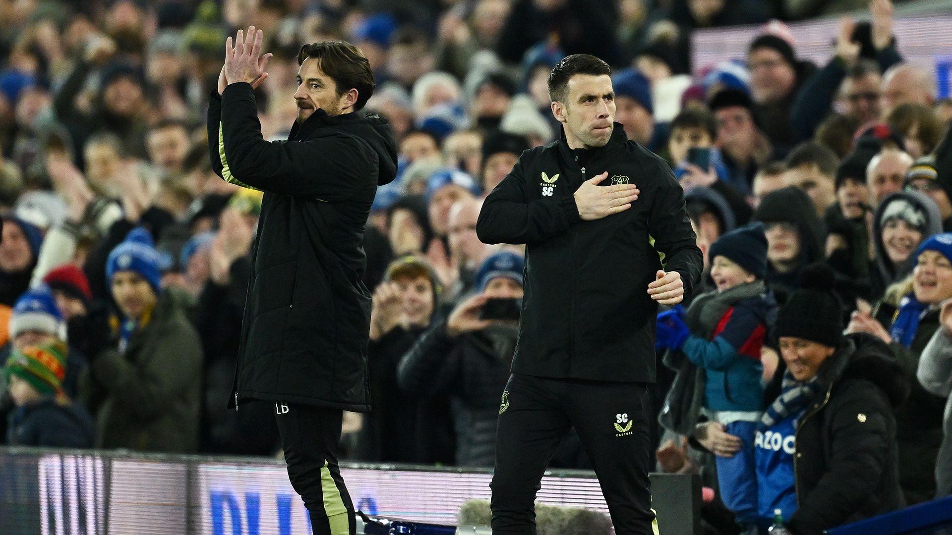 Leighton Baines and Seamus Coleman