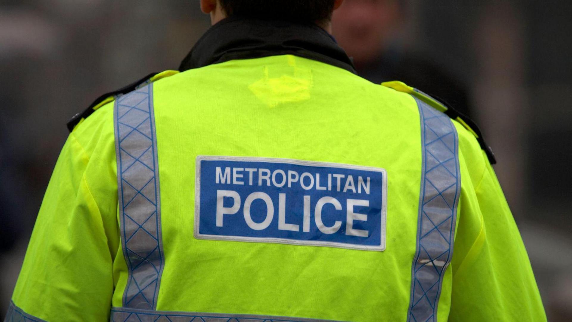 A file photo of a Metropolitan Police officer