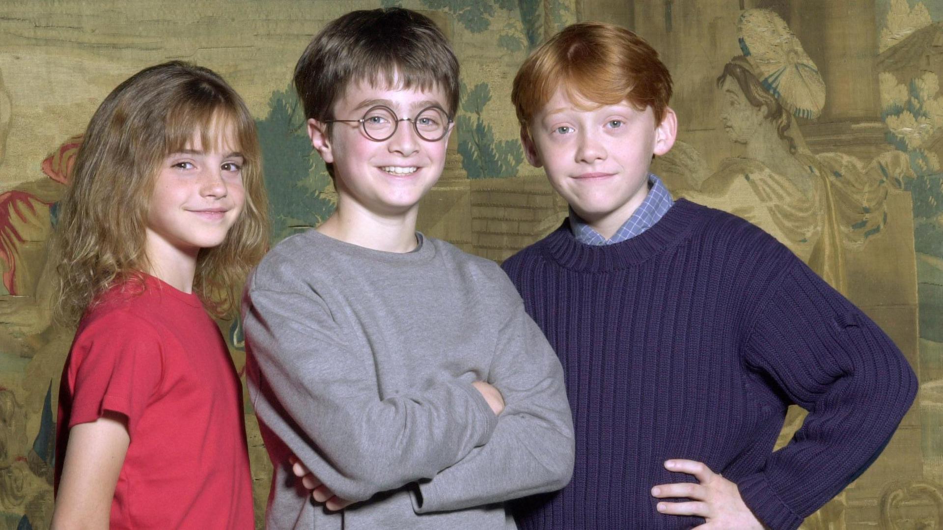 Emma Watson, Daniel Radcliffe, and Rupert Grint