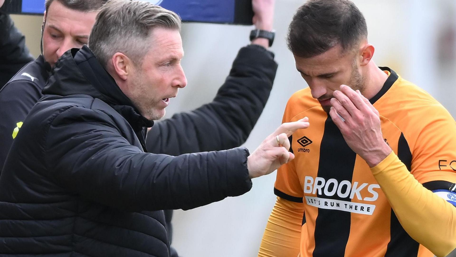 Neil Harris and midfielder Dom Ball