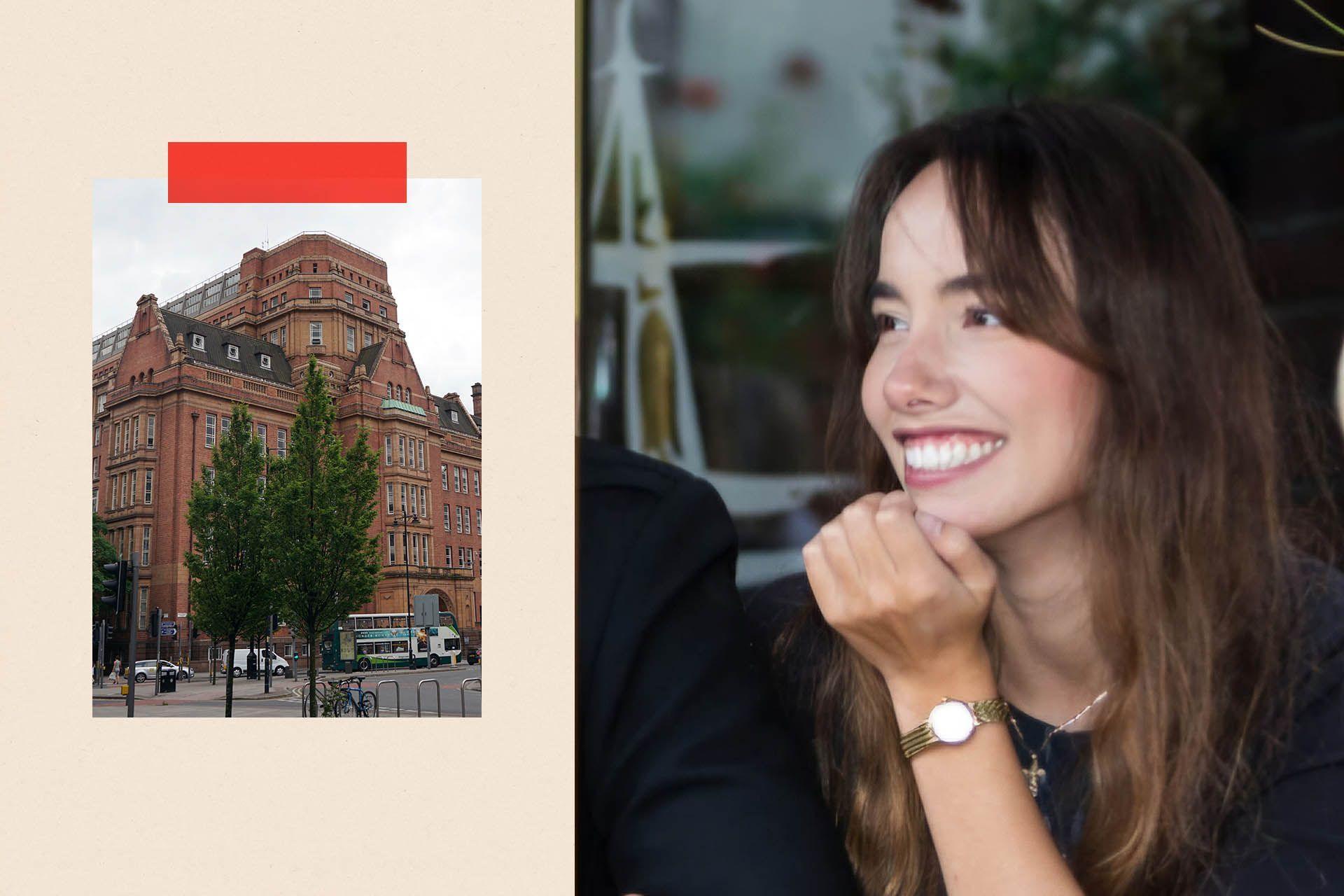 Majtas: Universiteti i Mançesterit. Djathtas: Inge-Maria Botha