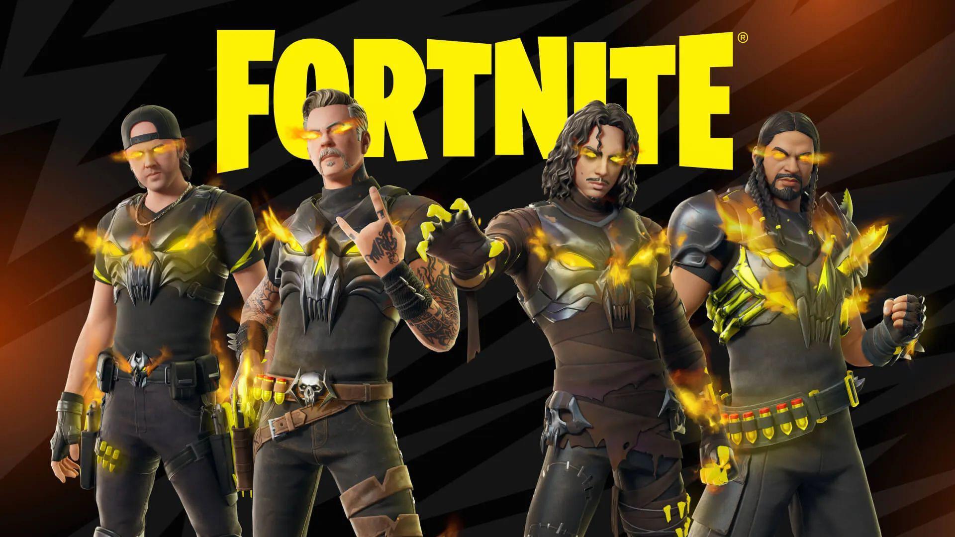 Fornite Metallica