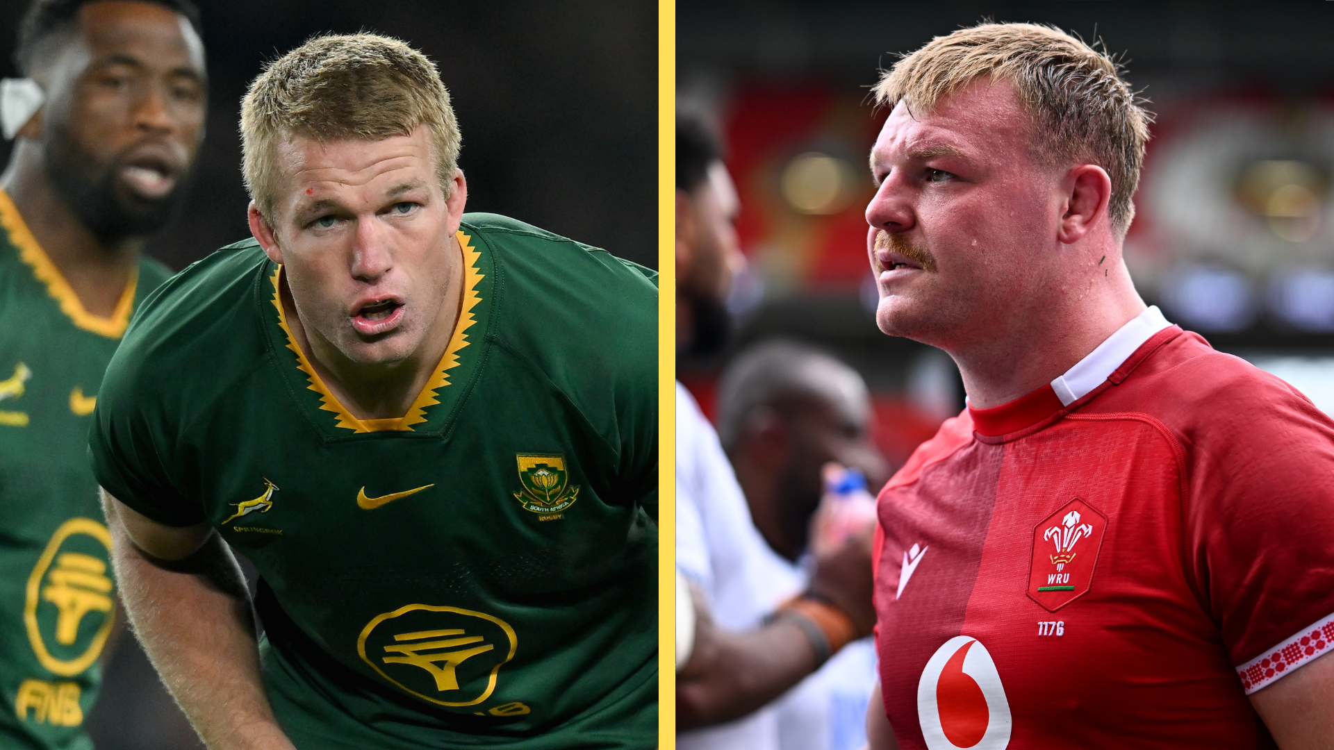 Pieter Steph Du Toit and Dewi Lake