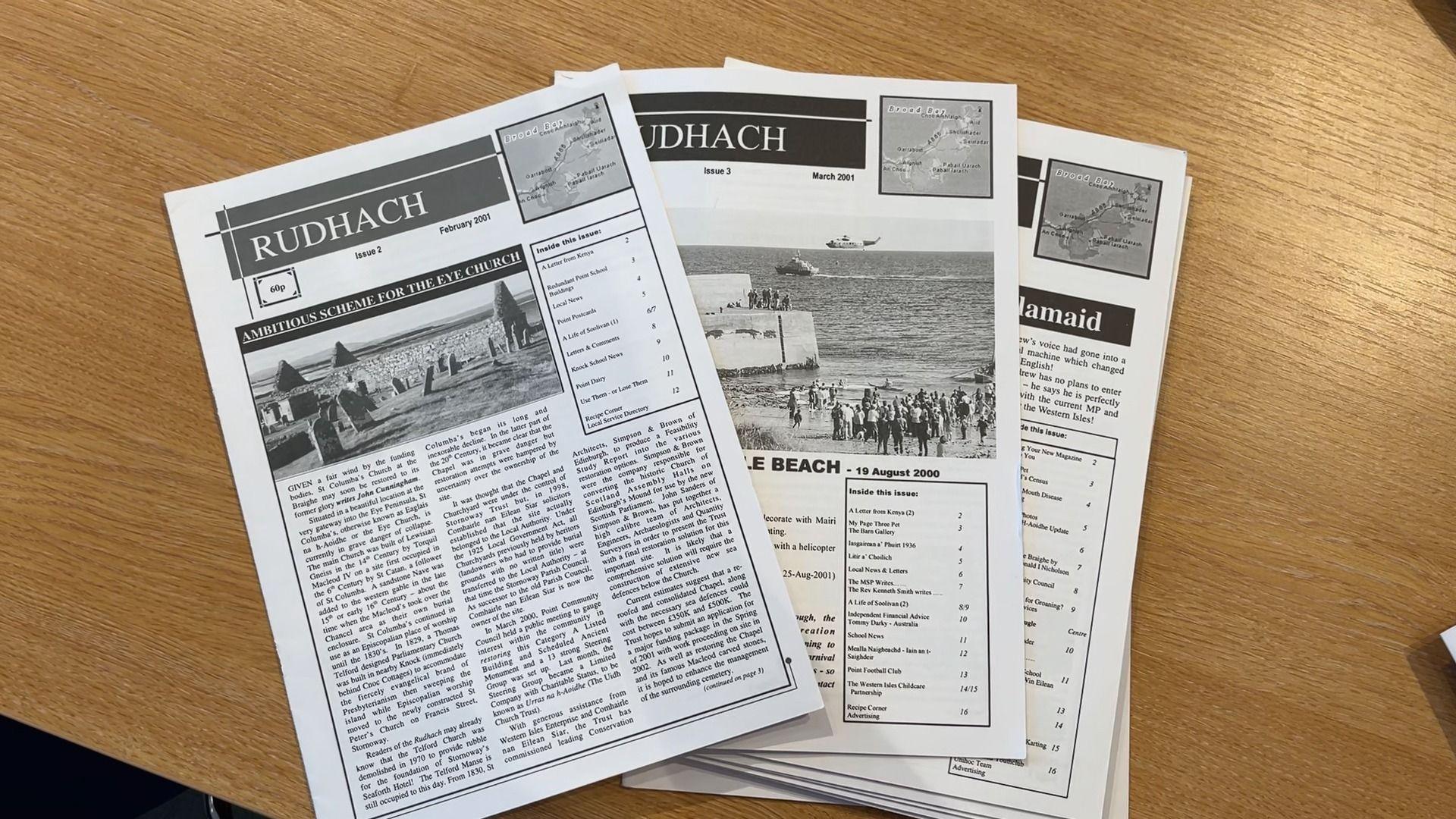 Seann irisean den Rudhach