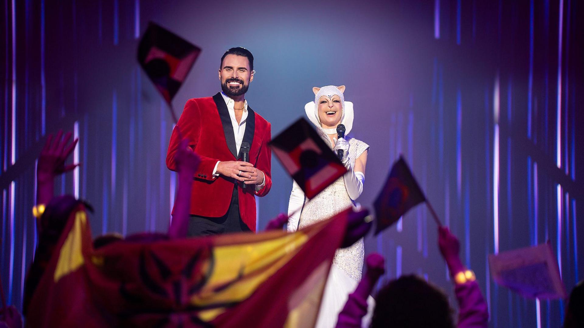 Rylan Clark in Doctor Who The Interstellar Song Contest