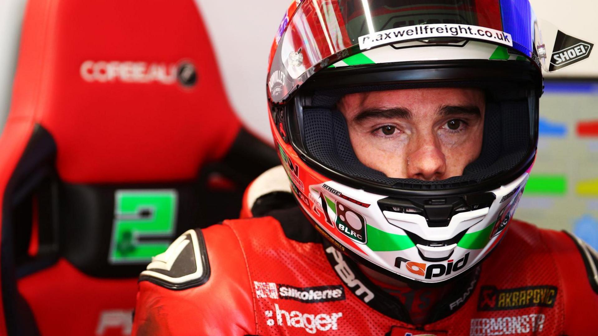 Carrickfergus man Glenn Irwin rides for the Hager PBM Ducati team