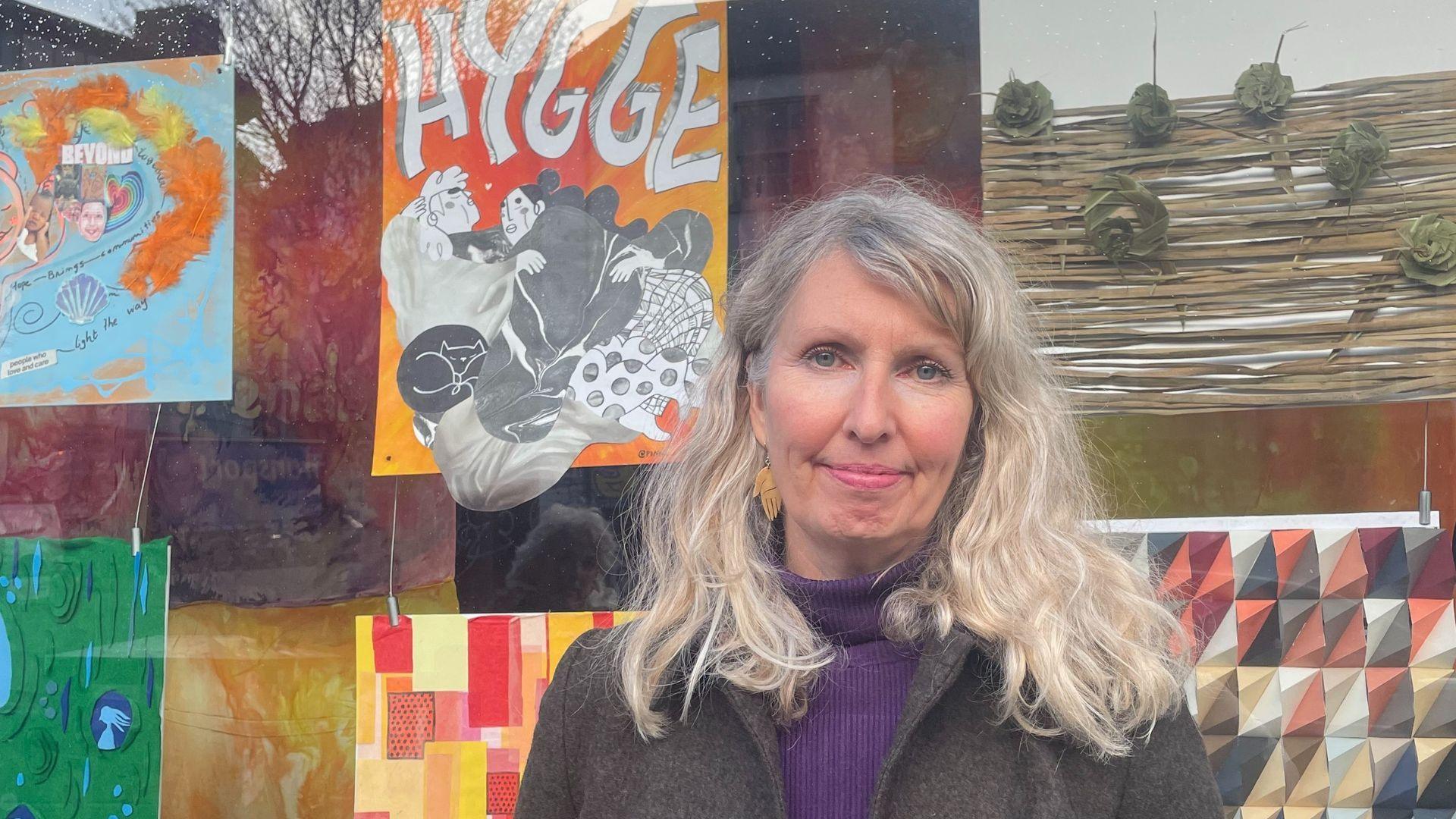 City Arts director Suzannah Bedford stood in front of the building