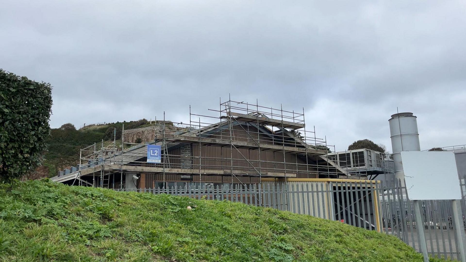 Jersey abattoir roof damage