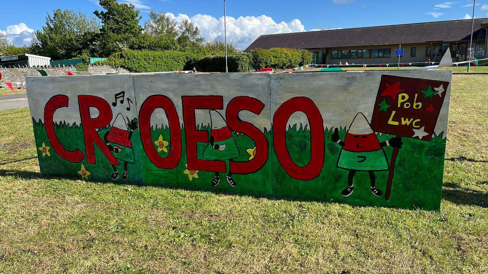Arwydd Croeso