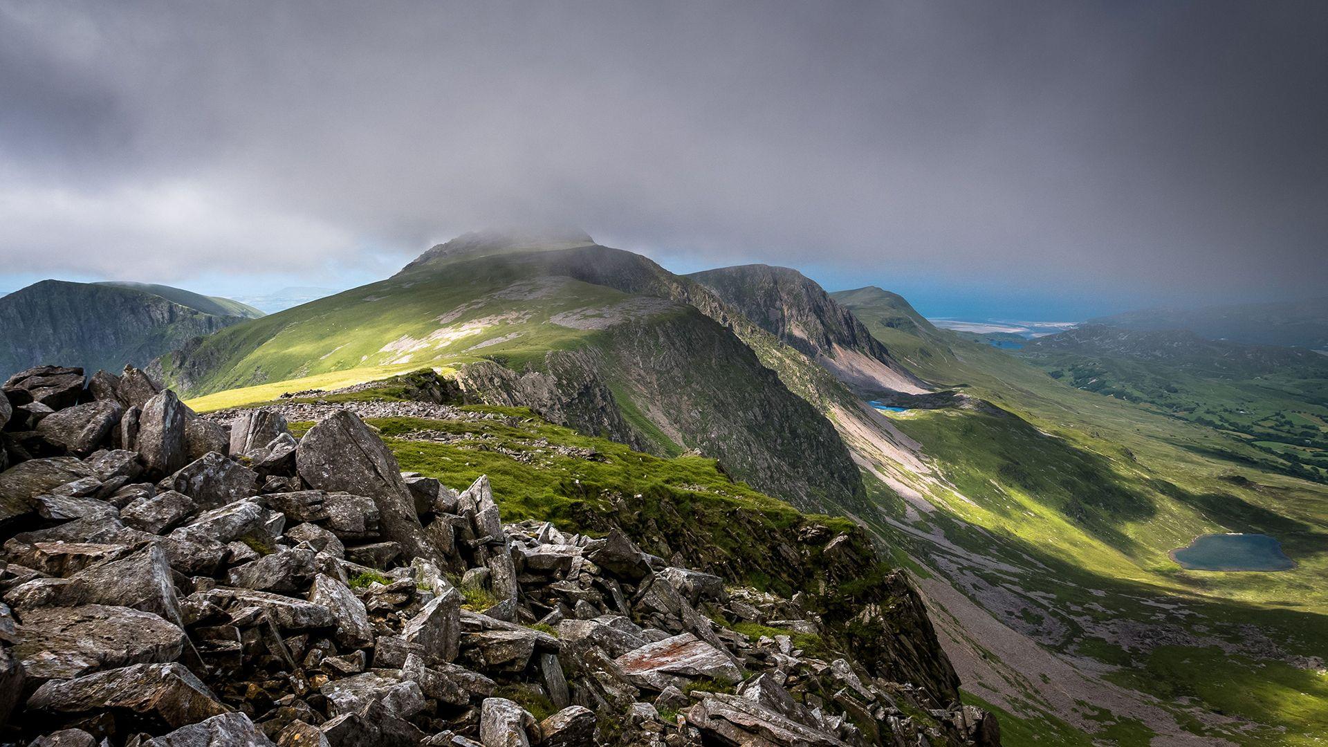 Cader Idris o Fynydd Moel