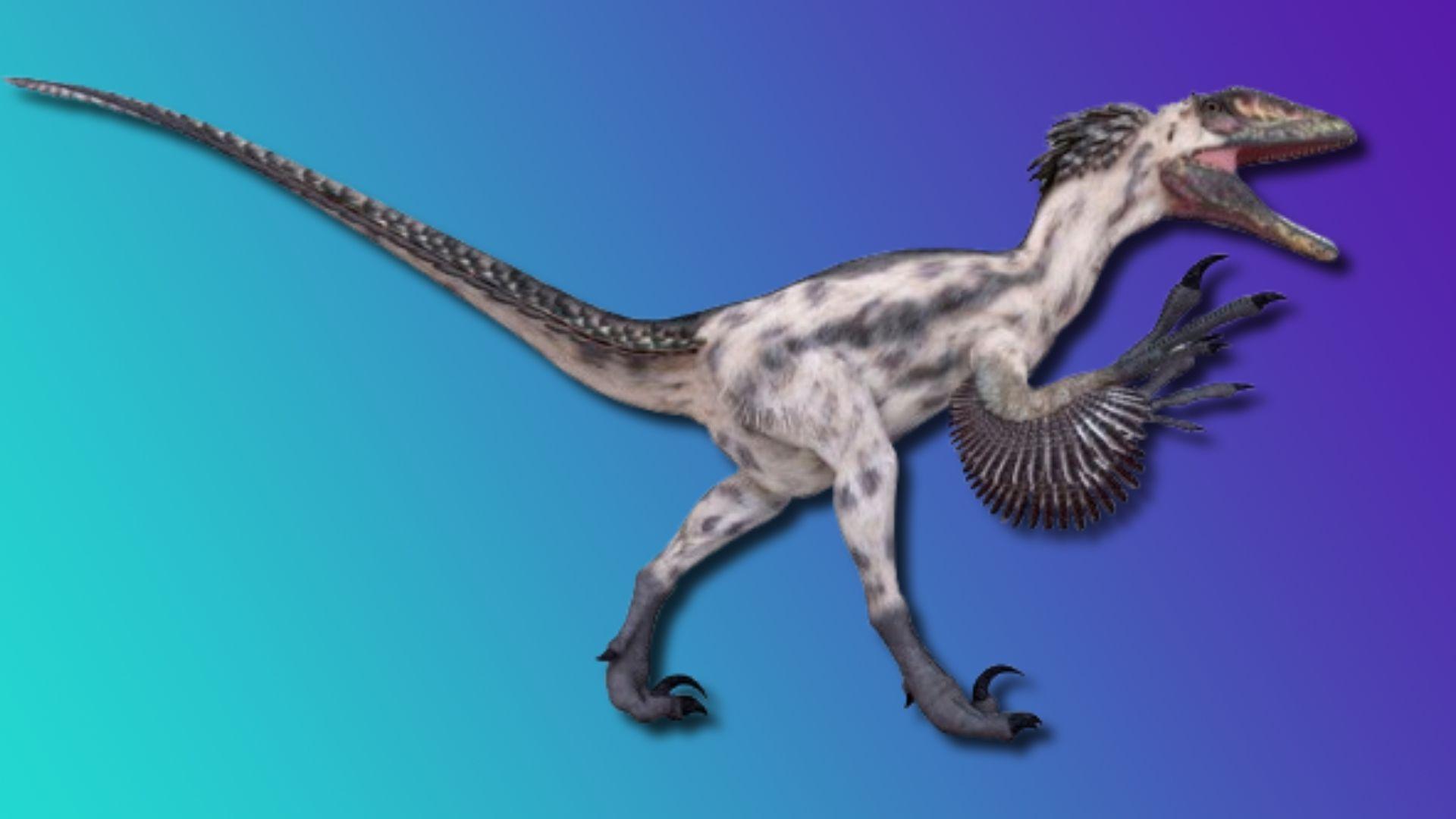 Illustration of deinonychus