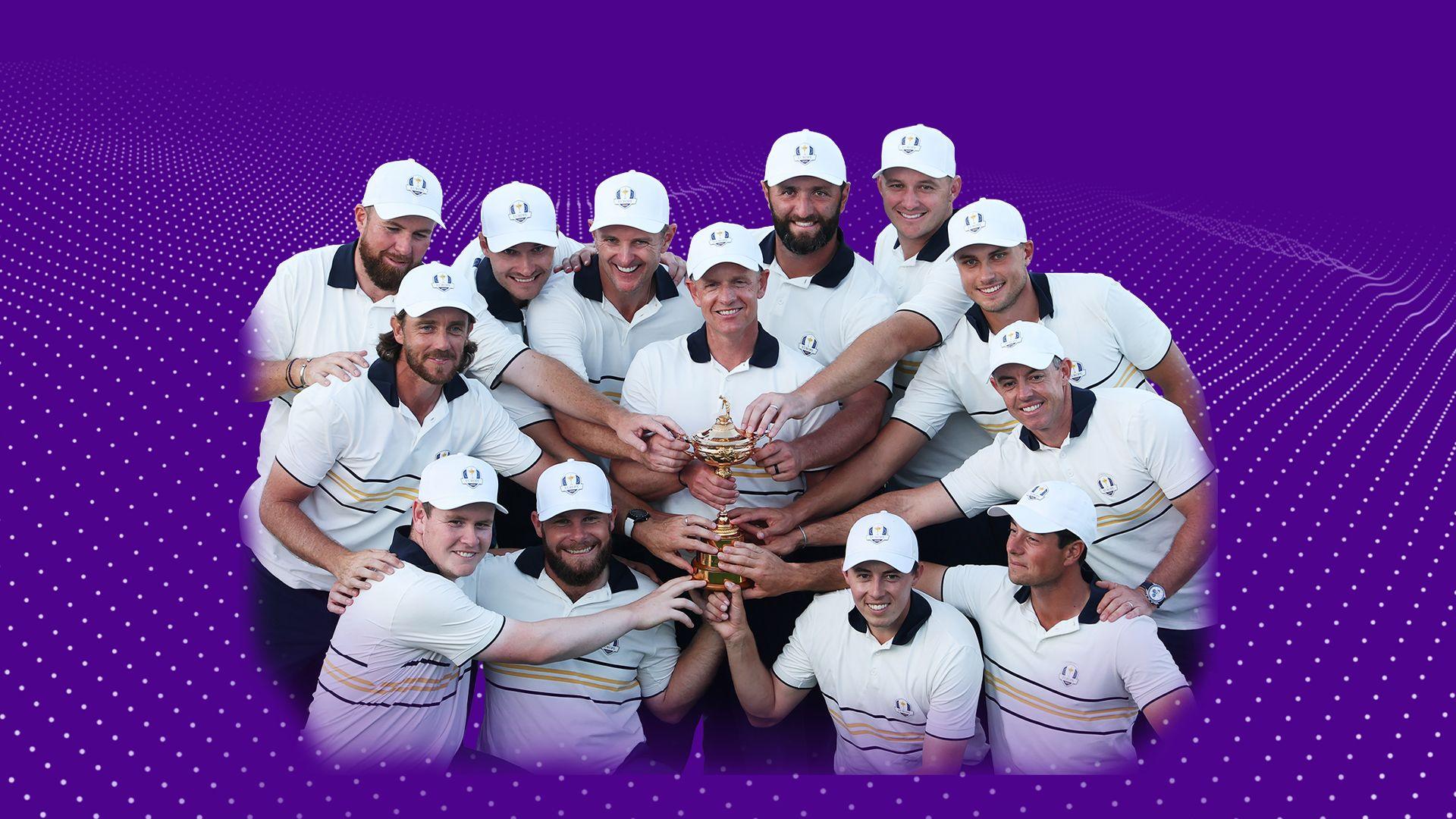 European Ryder Cup team