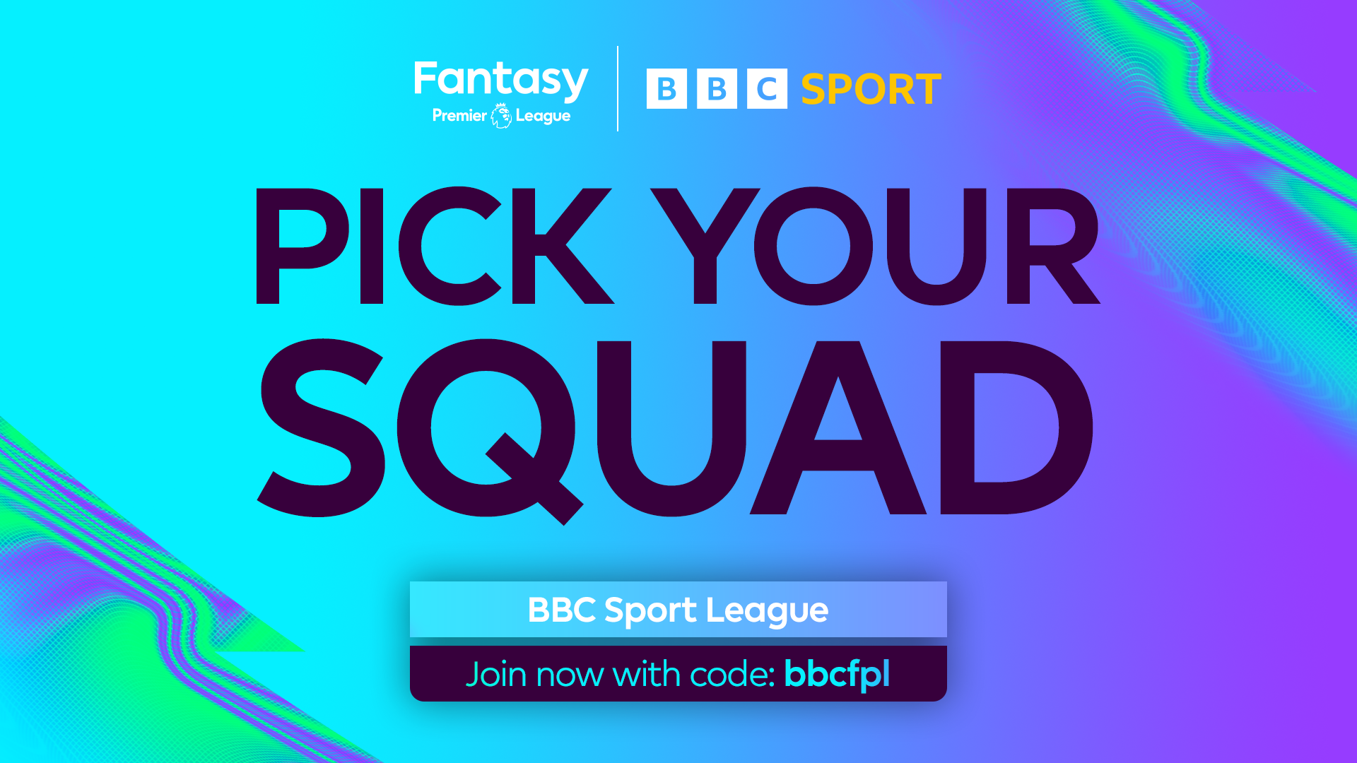 BBC Sport FPL league - join with the code bbcfpl