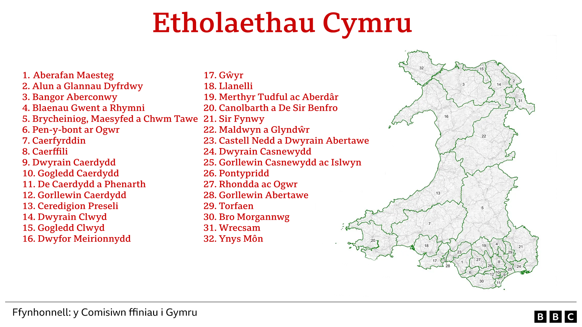 Map etholaethau