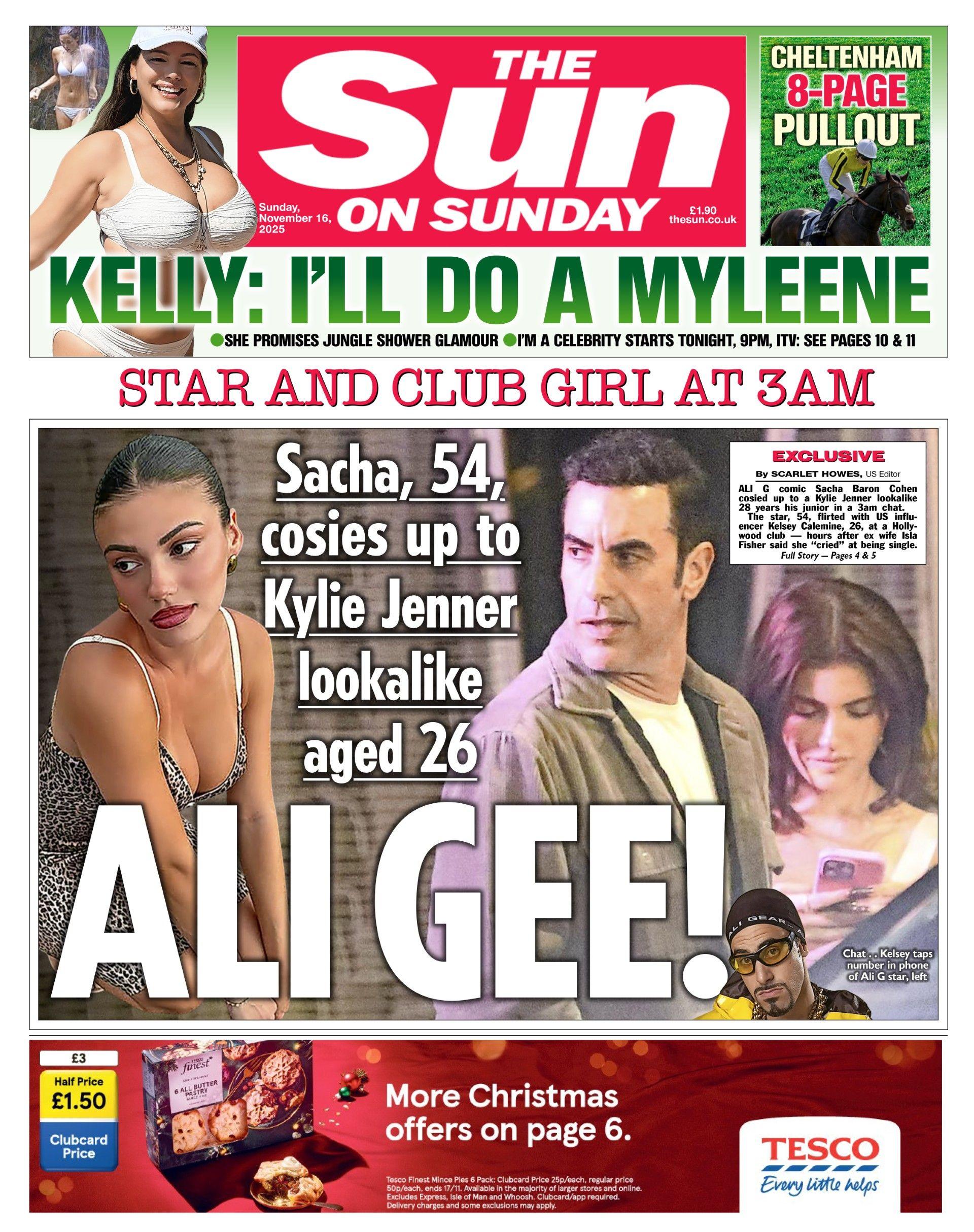 The Sun front page
