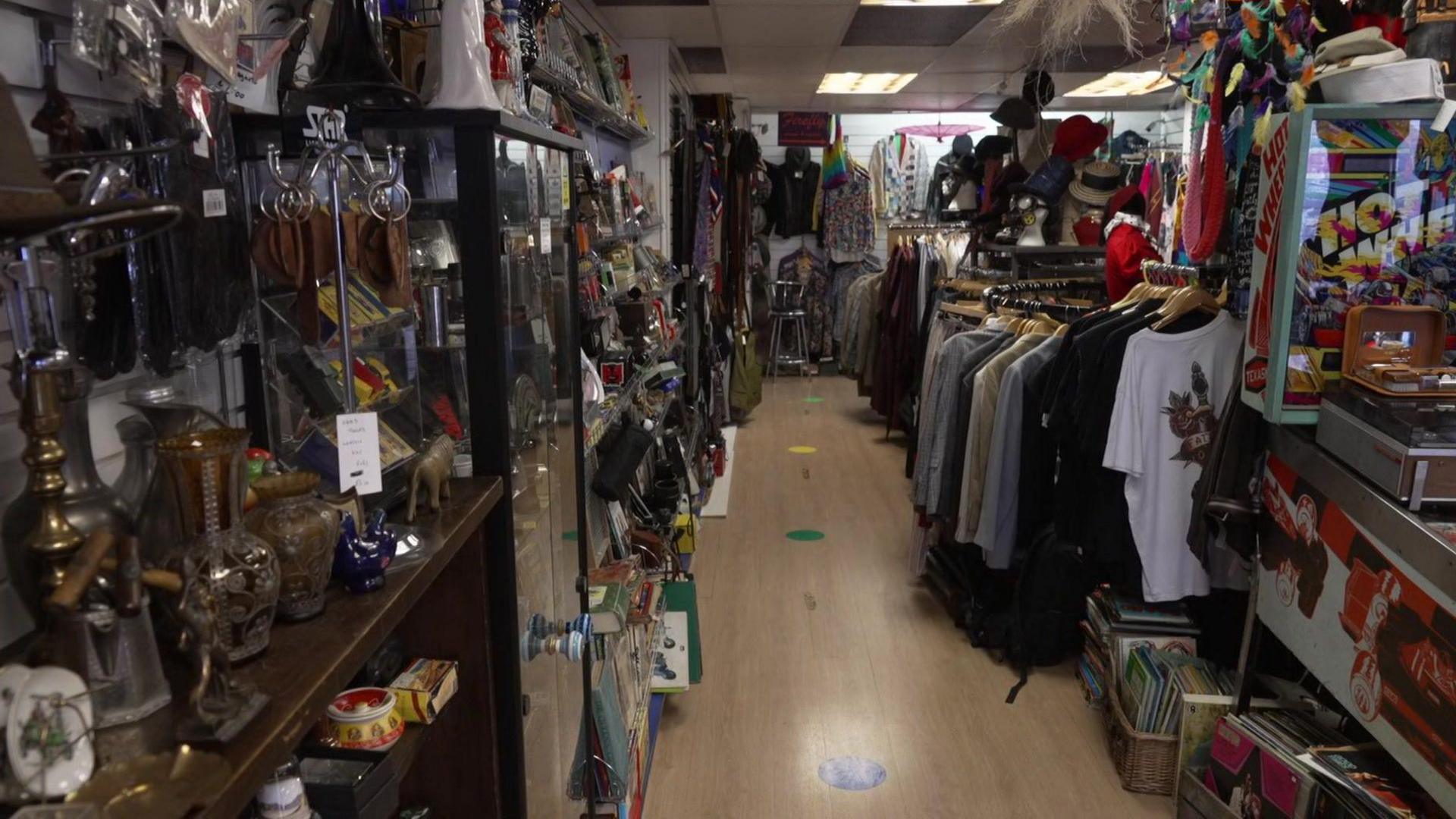 Items in the shop