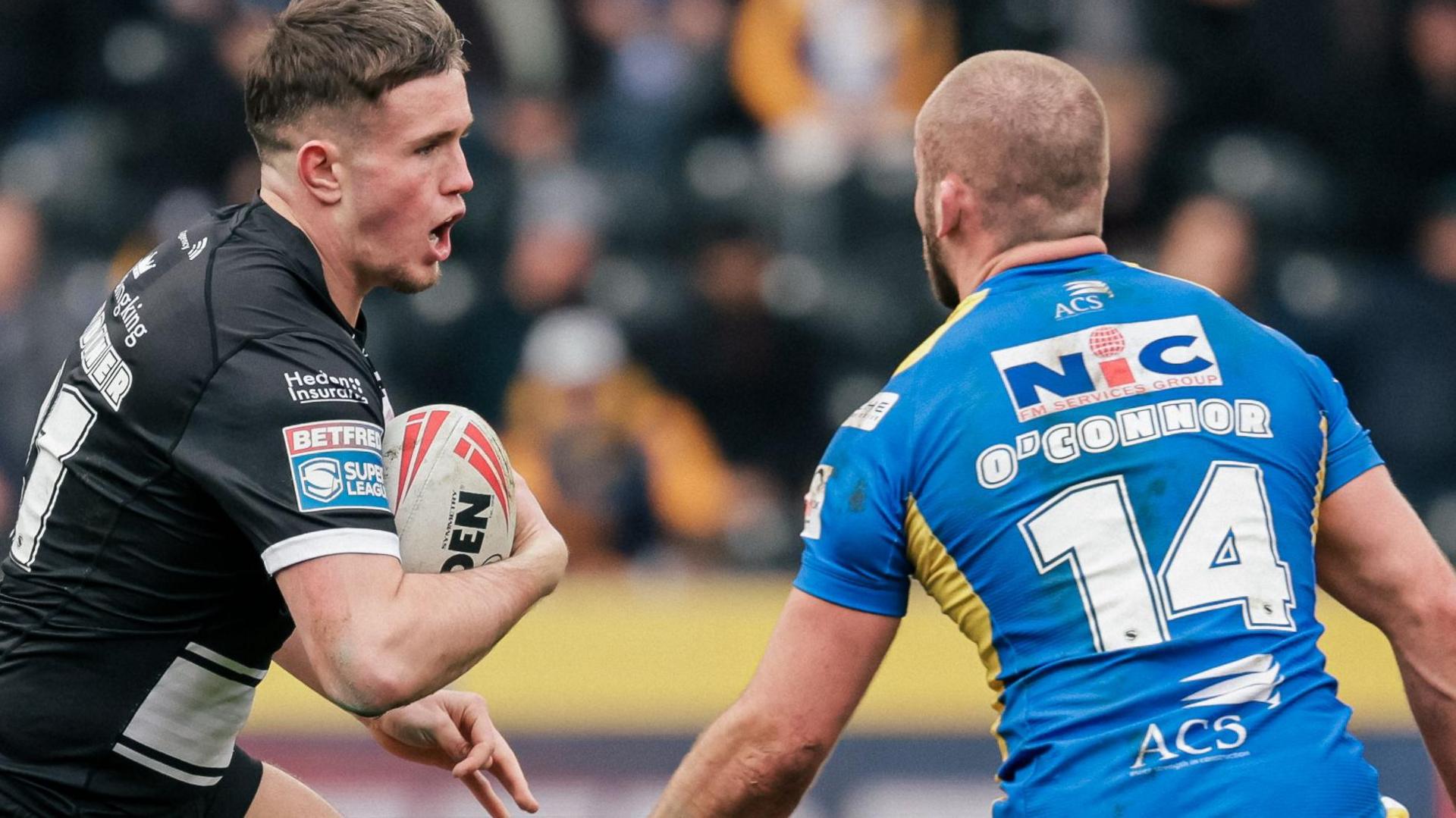 Will Gardiner in action for Hull FC