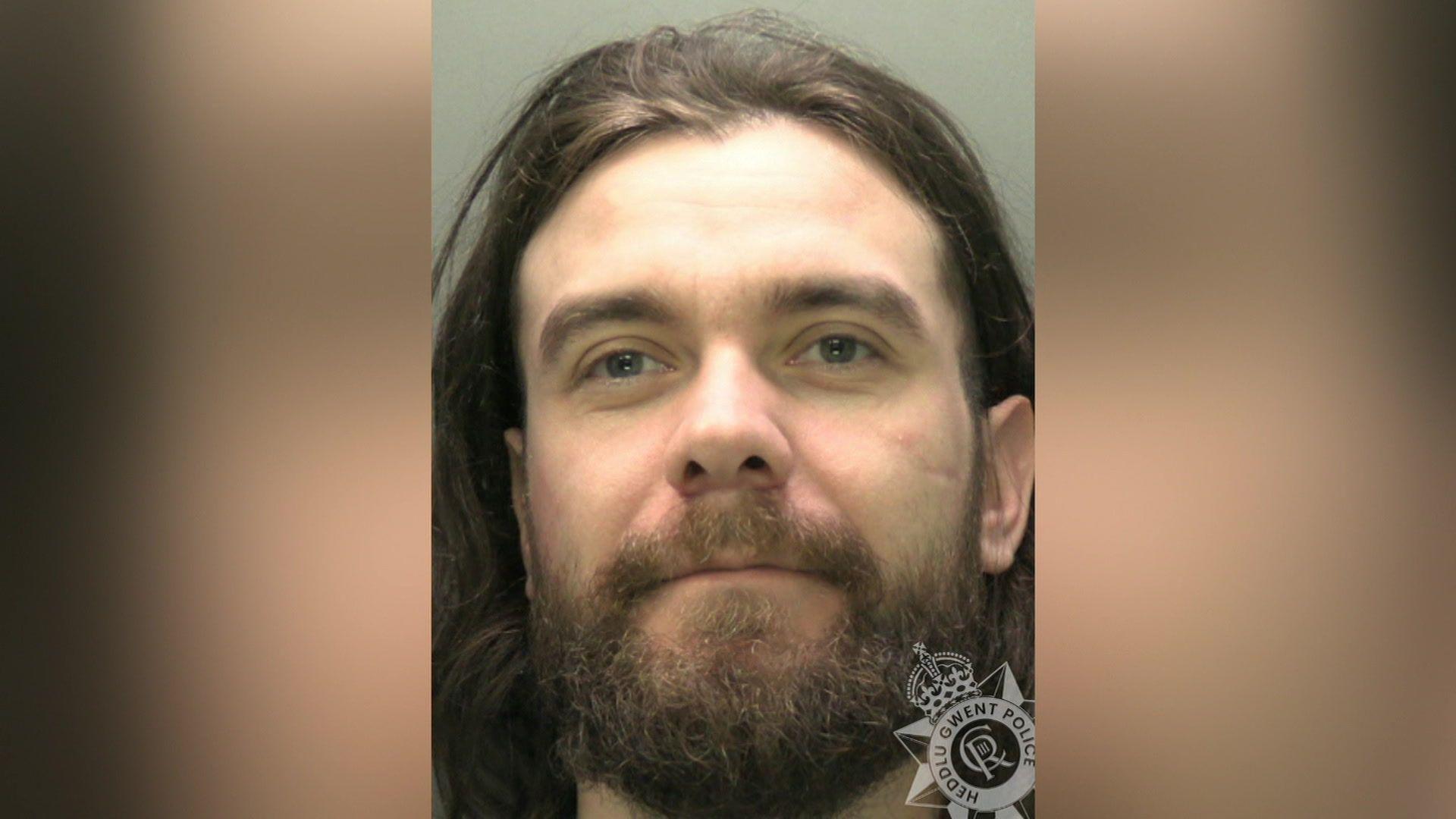 Llun Heddlu Gwent o Kyle O'Callaghan