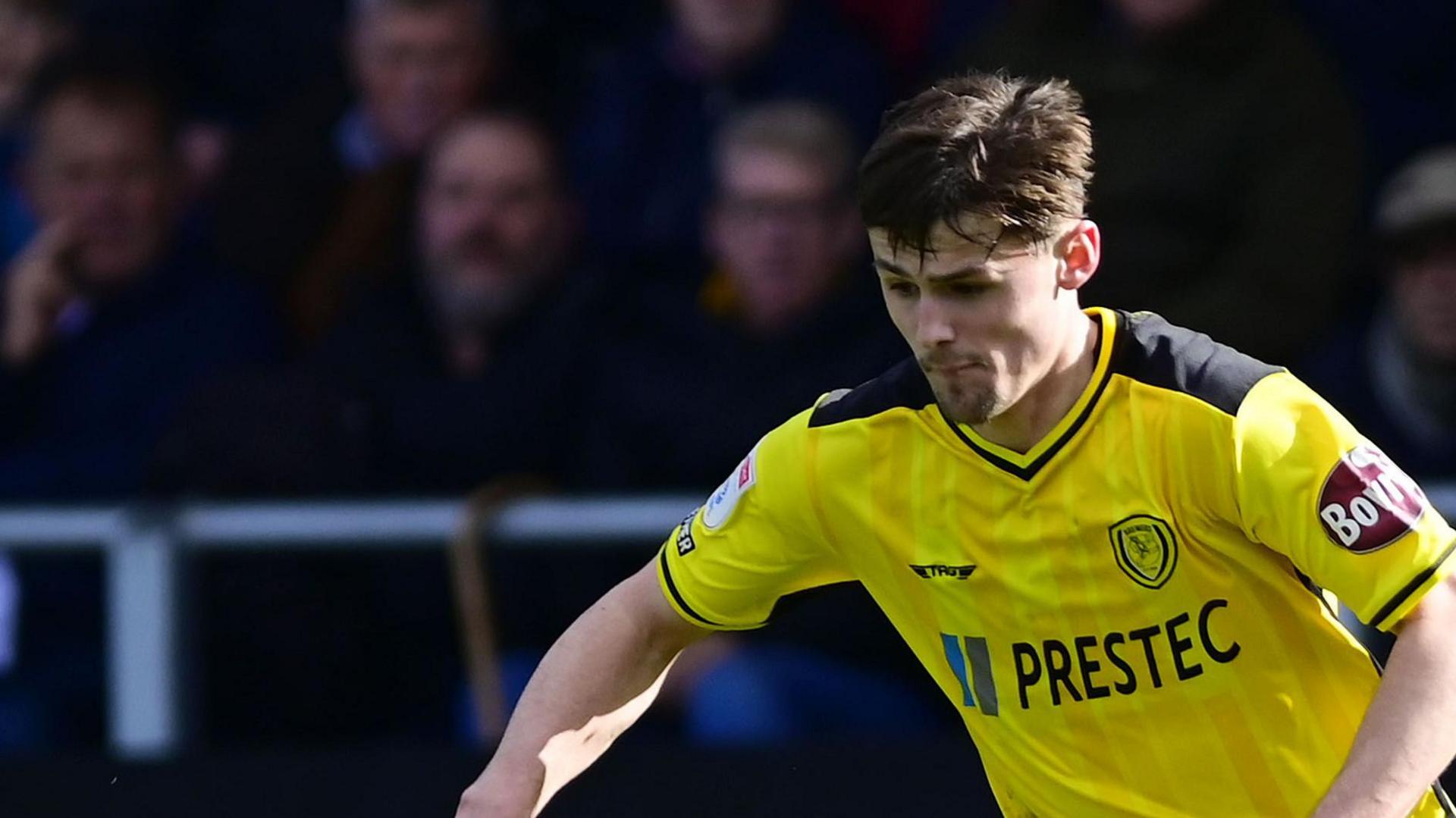 Mark Helm in action for Burton Albion