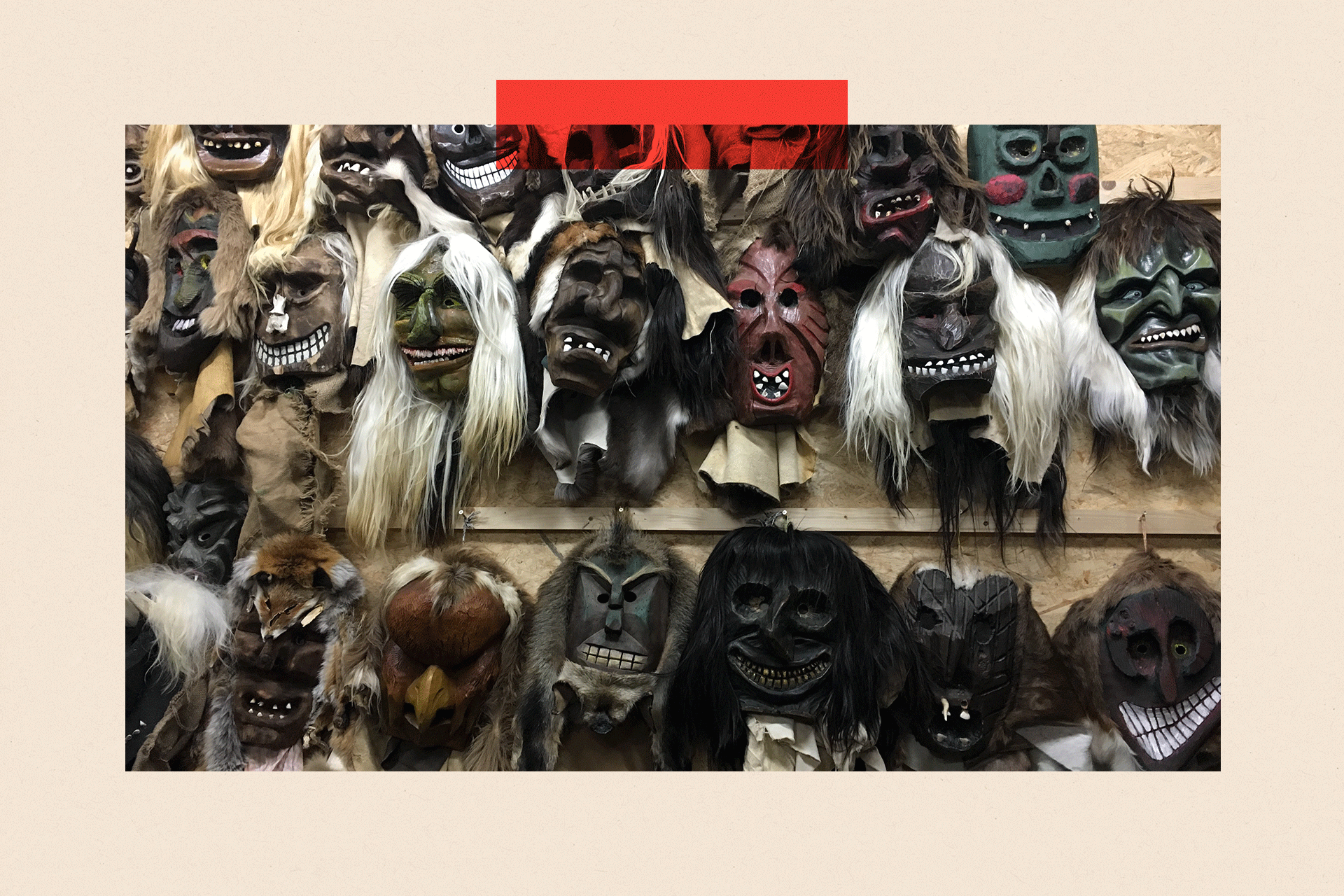 Traditional wooden masks called Tschaeggaetta, which are unique to the valley.