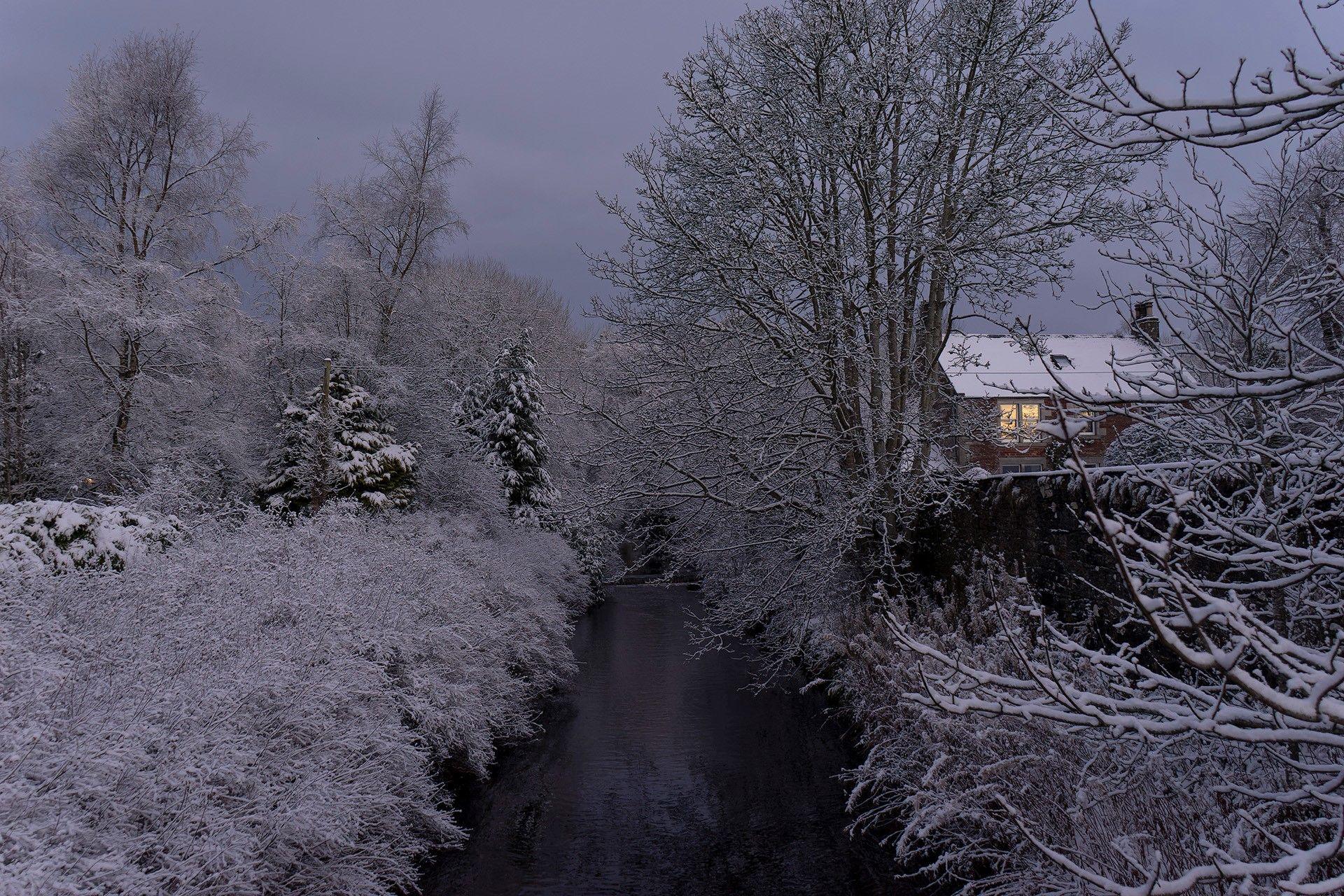 Snow in West Linton