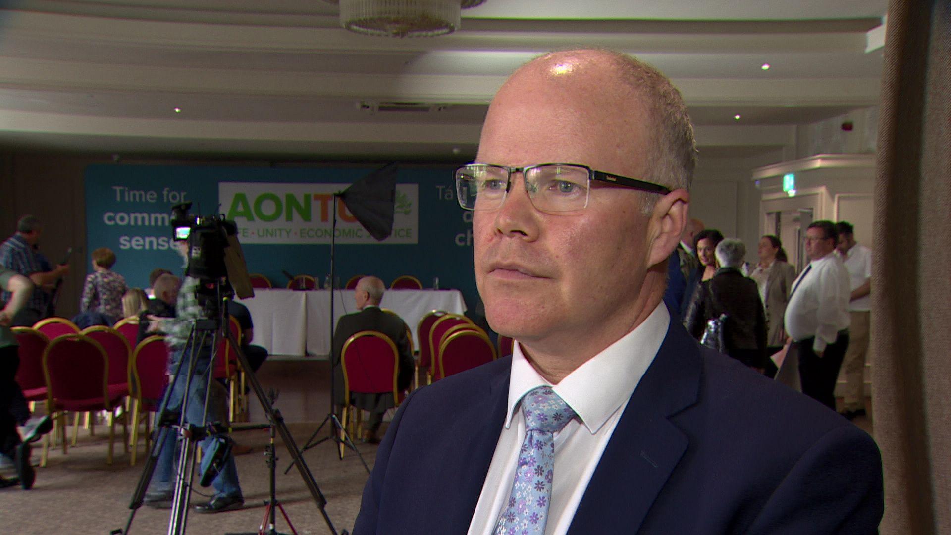 Aontú leader Peadar Tóibín