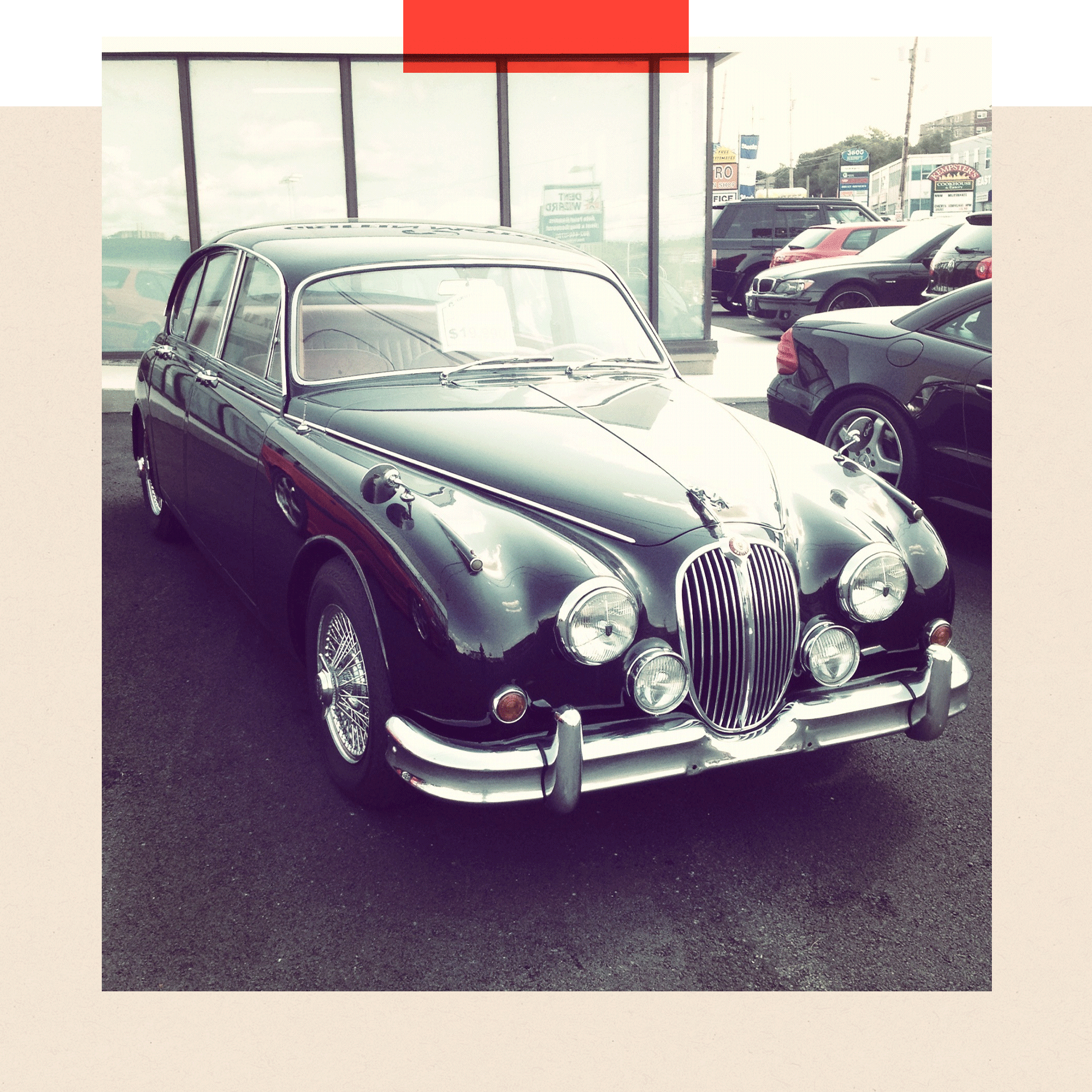 A classic 1960 Jaguar Mark II