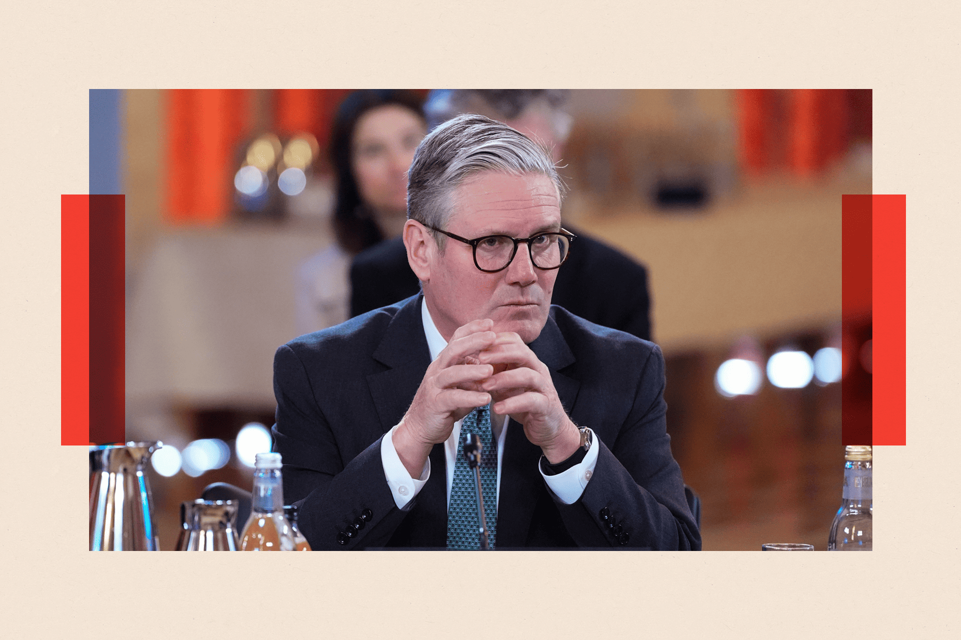 British Prime Minister Keir Starmer attends a Joint Expeditionary Force (JEF) leaders' summit