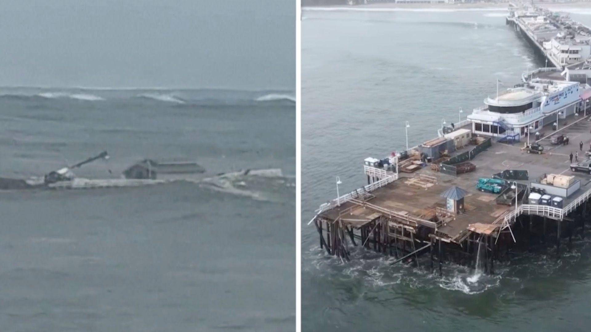 Winter Winds Bring Deadly Surf Conditions And Tornadoes To US - BBC News