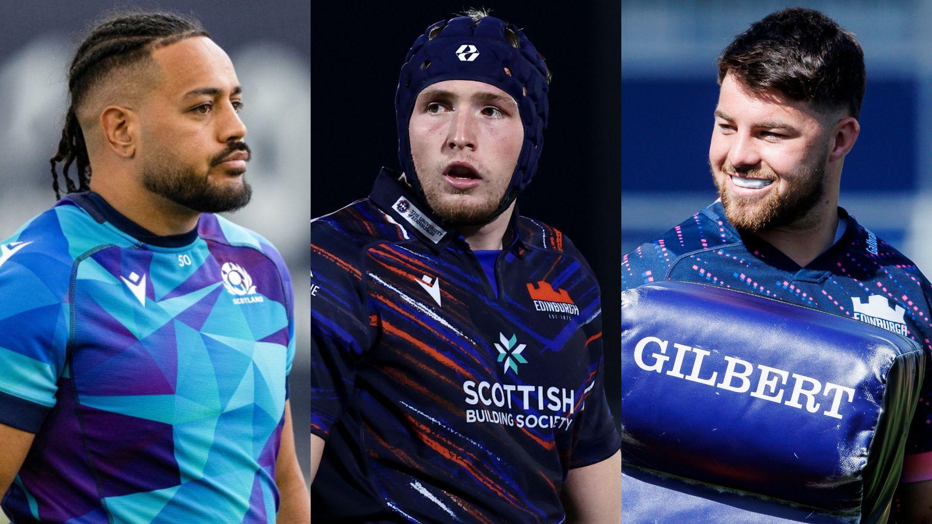 Alexander Masibaka, Liam McConnell and Harri Morris
