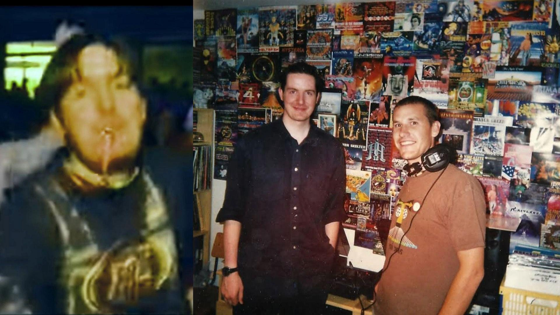 Owain mewn rêf a gyda flyers