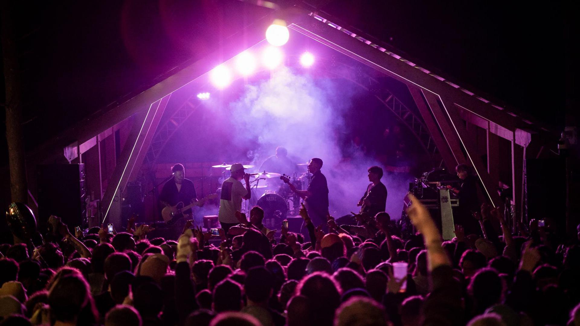 Boston Manor performing at 2000trees