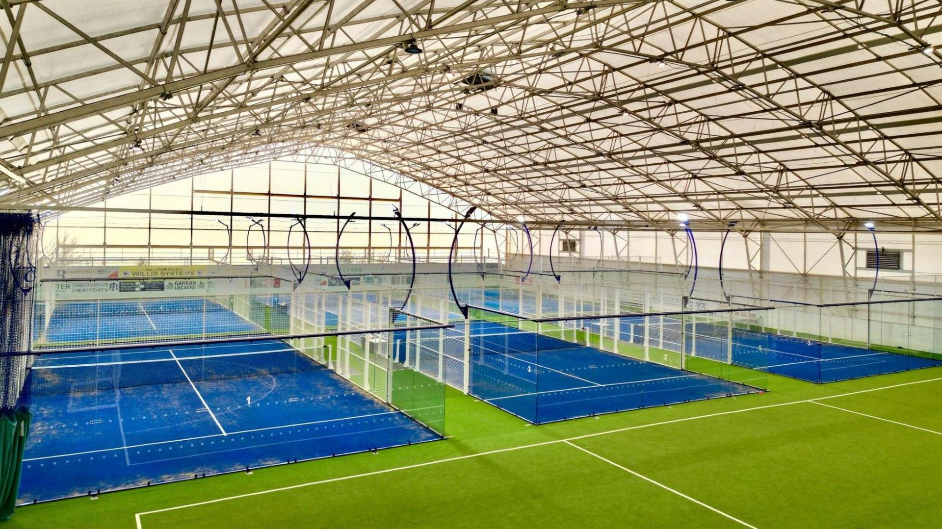 Cardiff City House of Sport padel courts