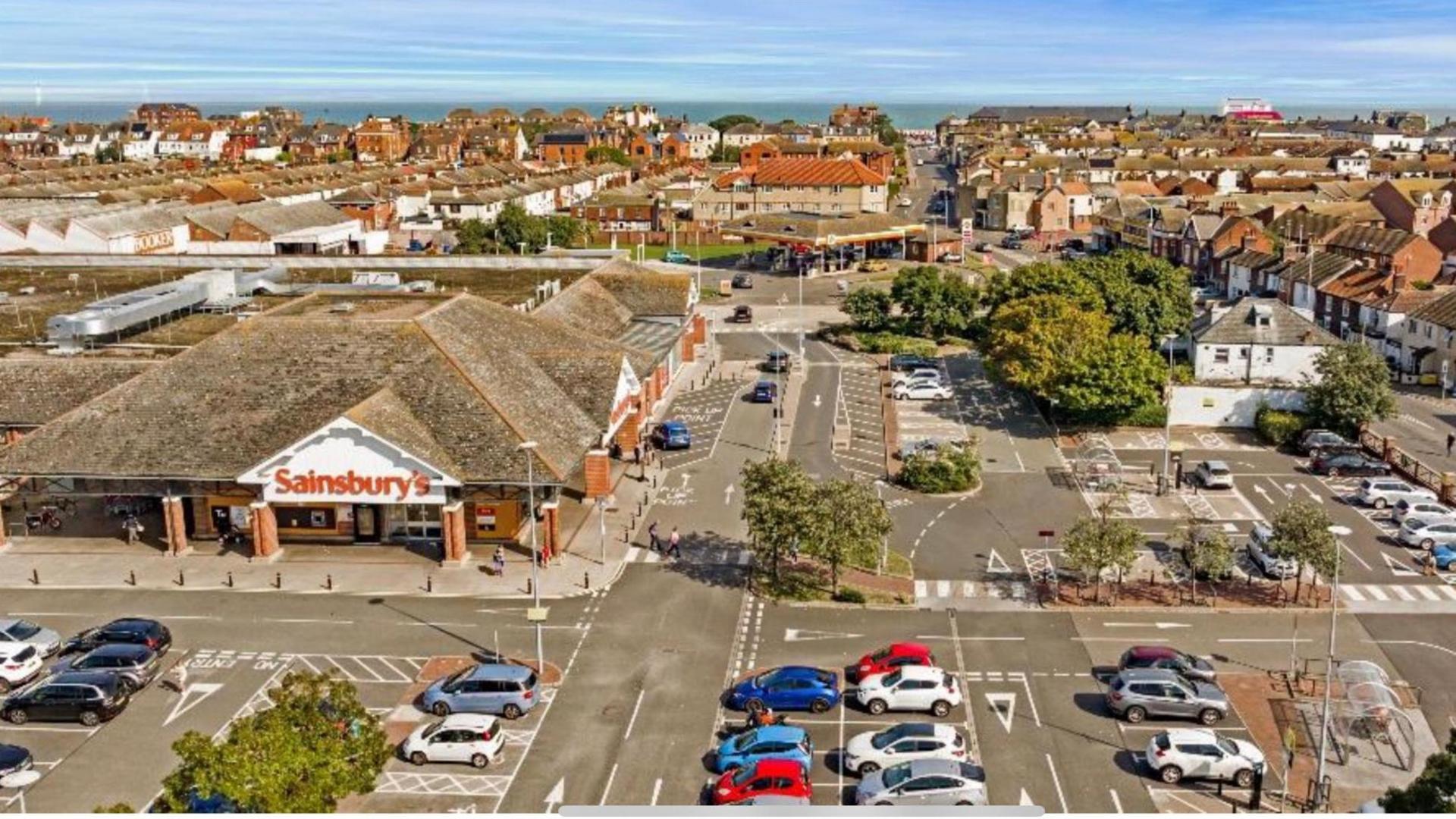 Sainsbury's and the former Saint Nicholas Tavern