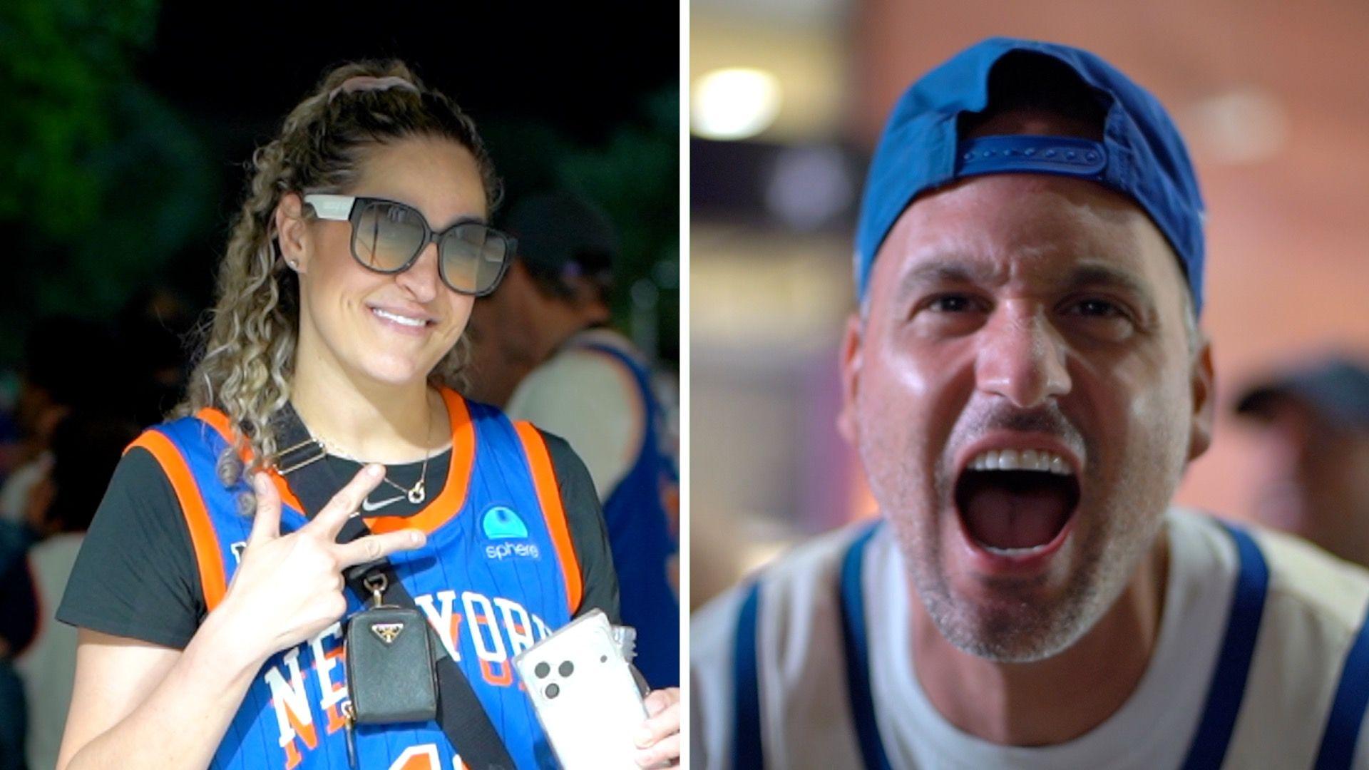 'The greatest day of my life' - Knicks fans celebrate in San Antonio