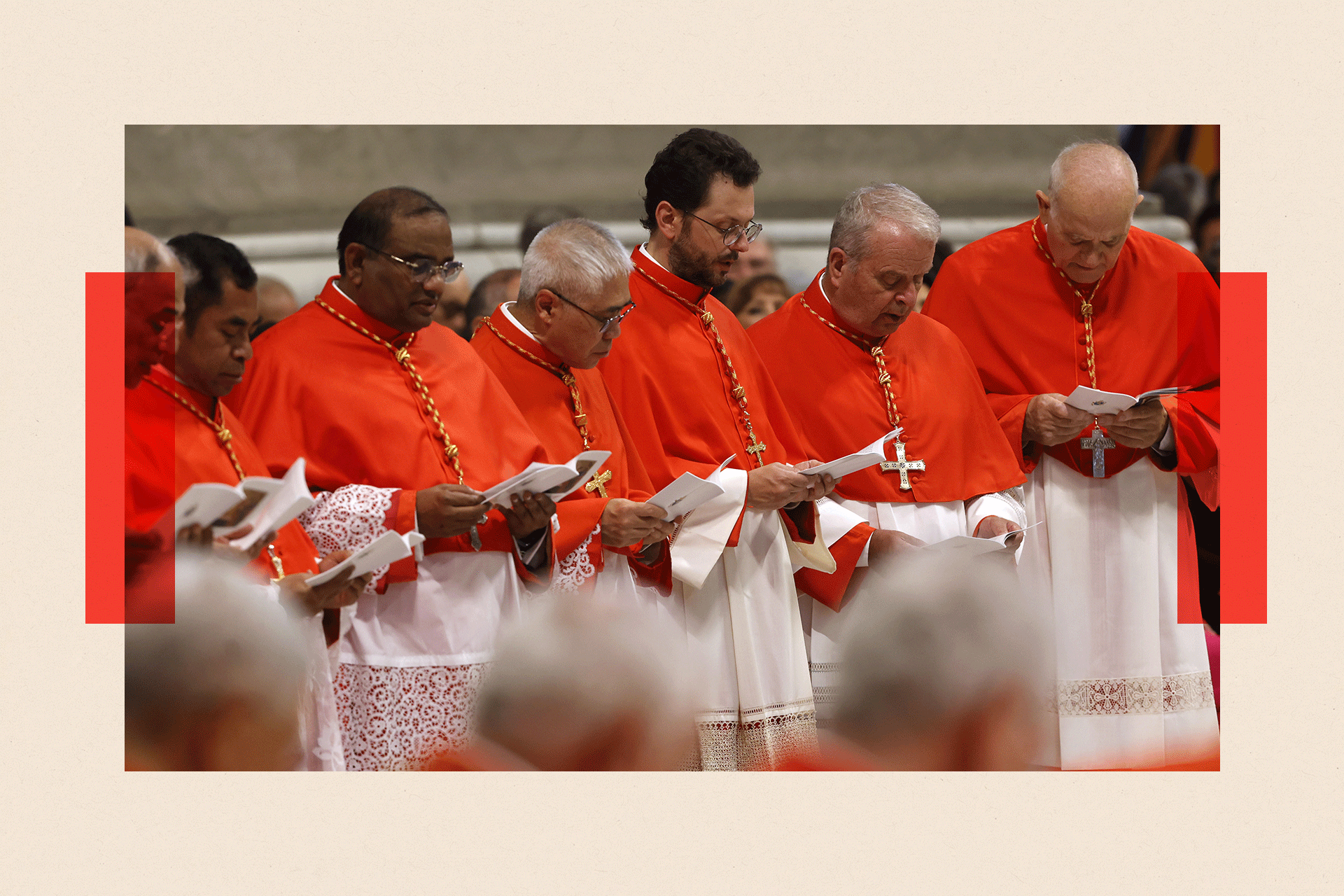 New cardinals at the Vatican City on 27 August 2022