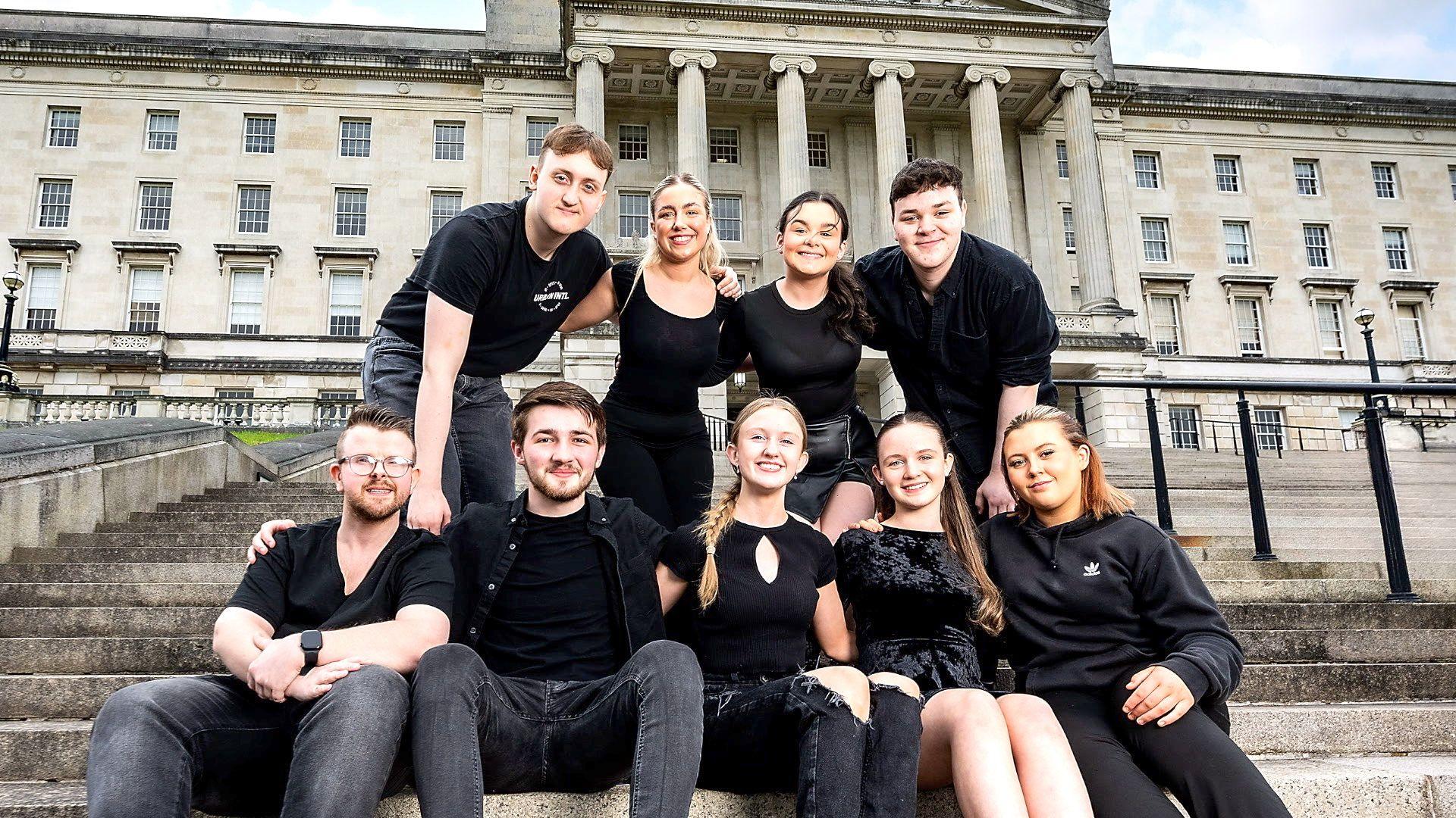 Craic Theatre took their performance to Stormont