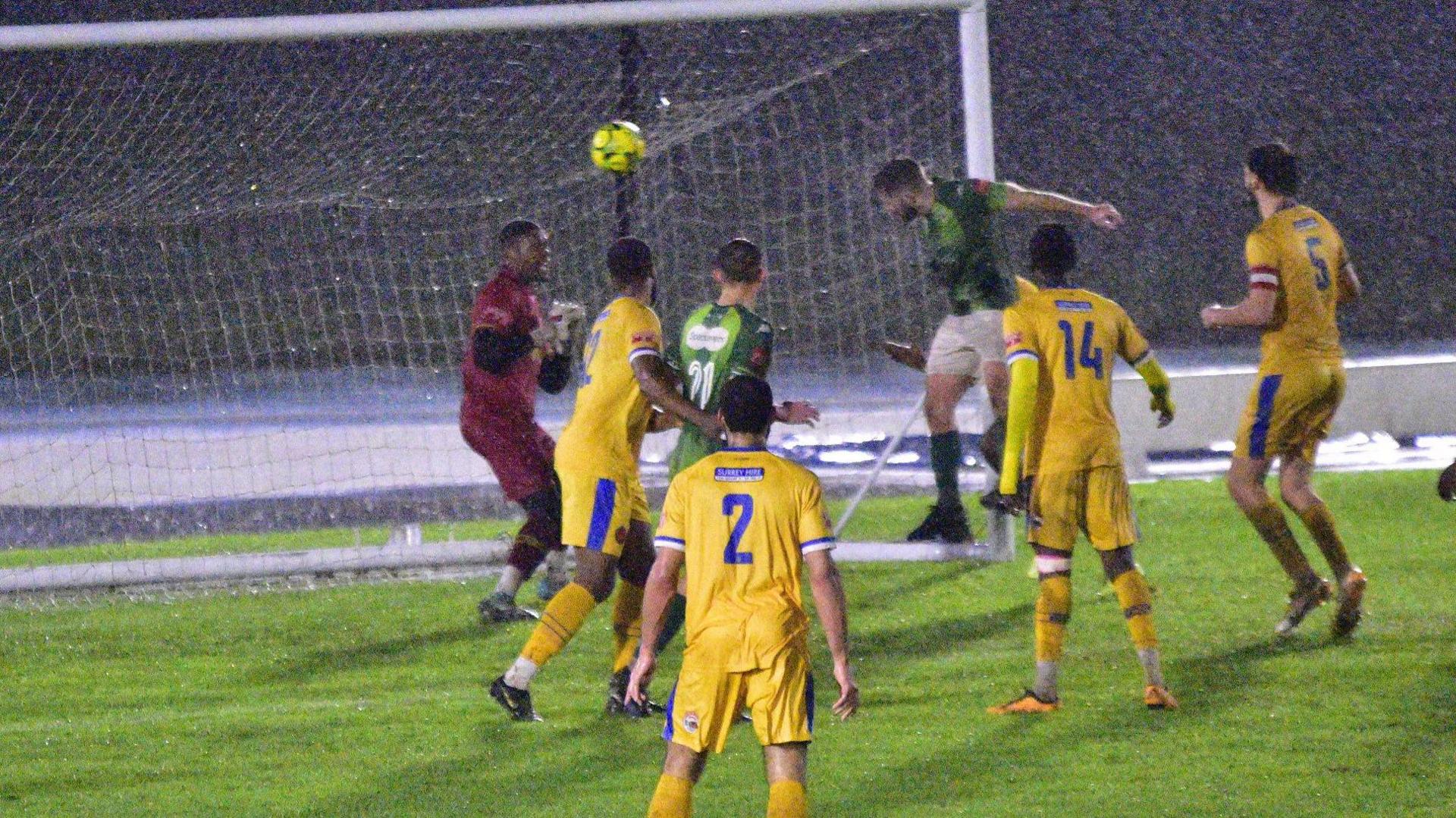 Matt Loaring scores Guernsey FC's winner