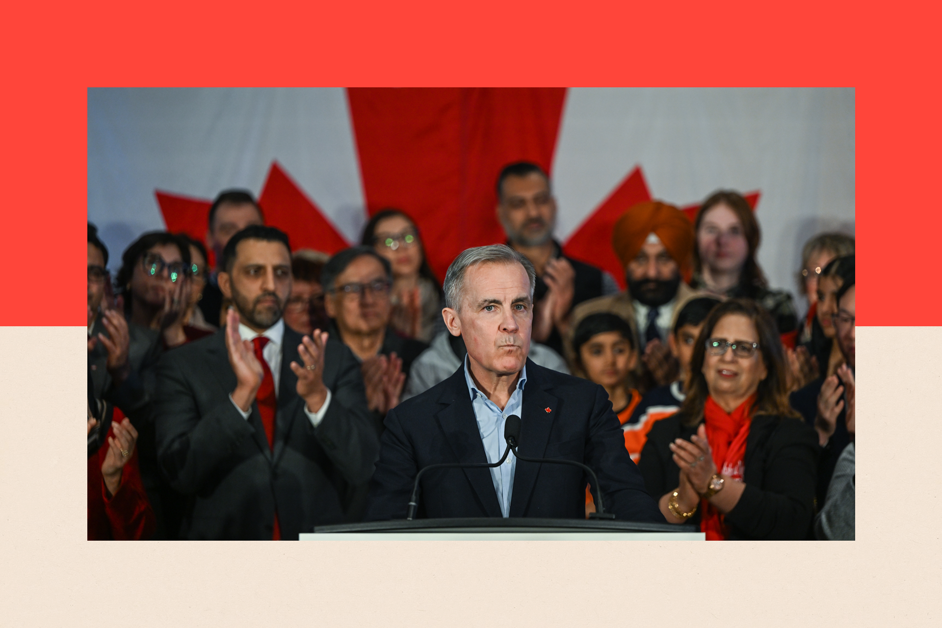 Mark Carney officially announcing his bid for the federal Liberal Party leadership 
