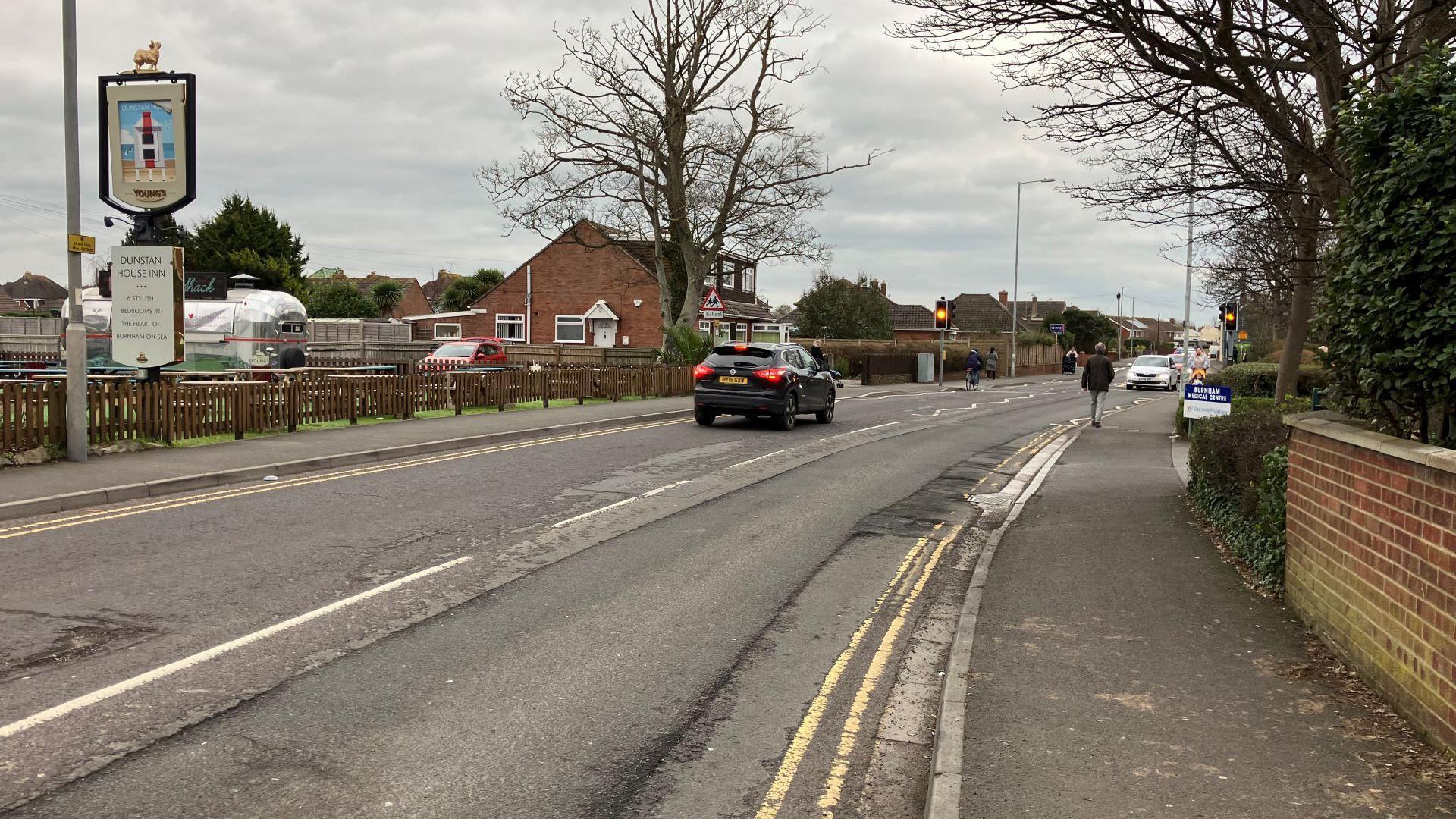 Love Lane in Burnham on Sea