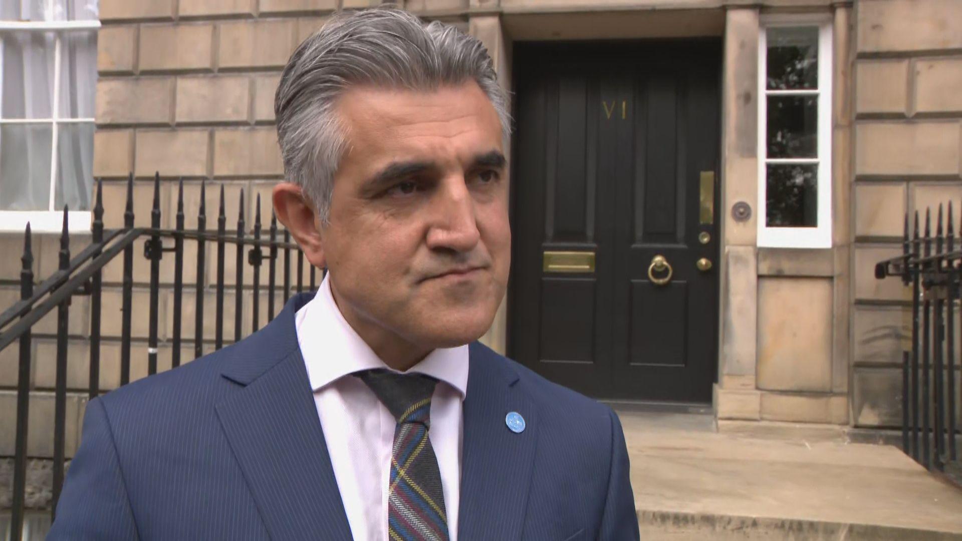 Sabir Zazai, chief executive of the Scottish Refugee Council