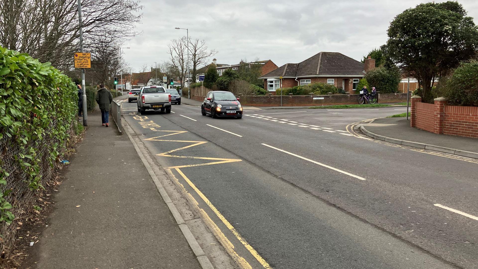 Love Lane in Burnham-on-Sea