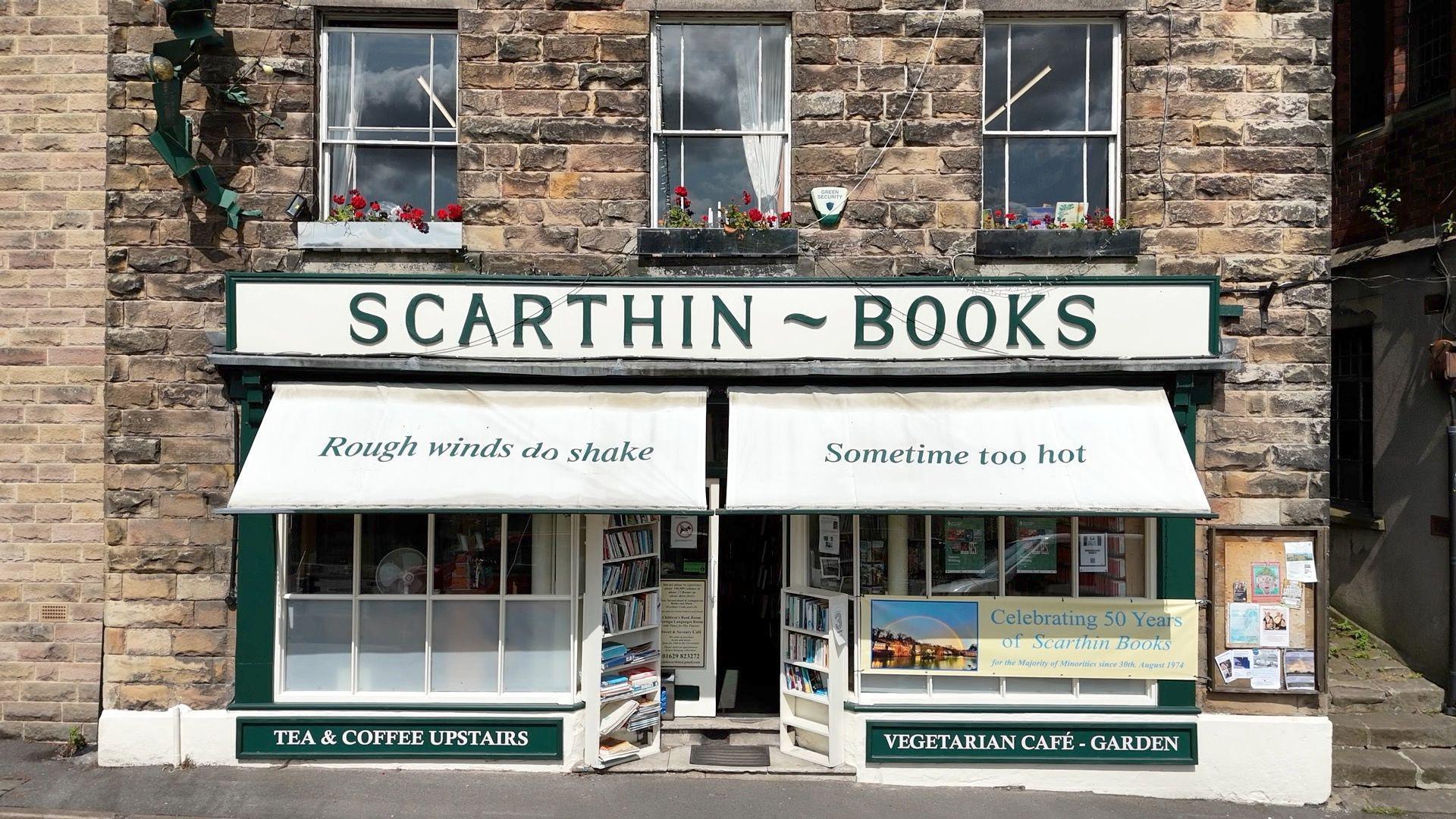 Outside Scarthin Books