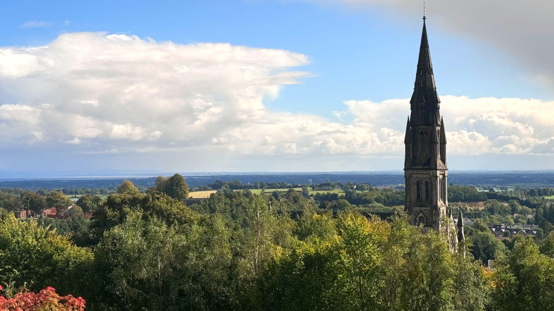 The Hill of the O'Neill is known for it's stunning views of several counties