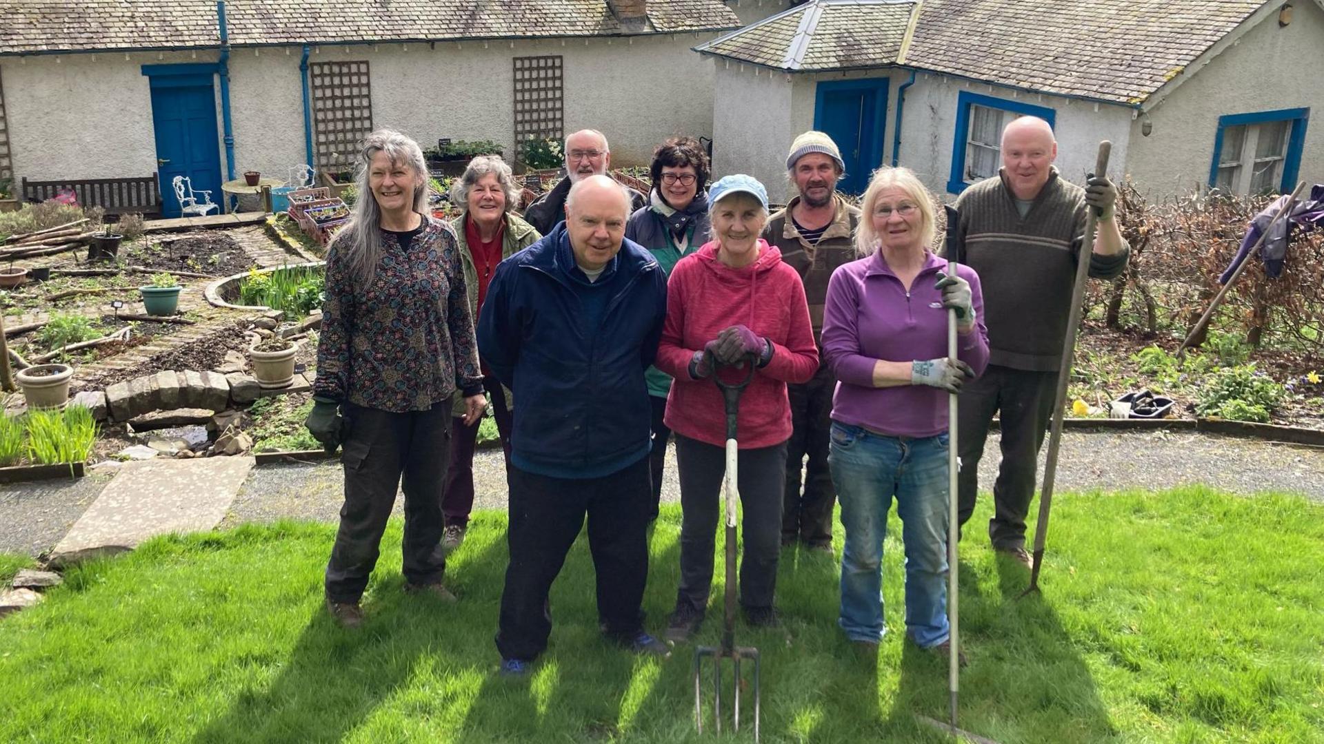 Volunteers at St Ronan's Wells 