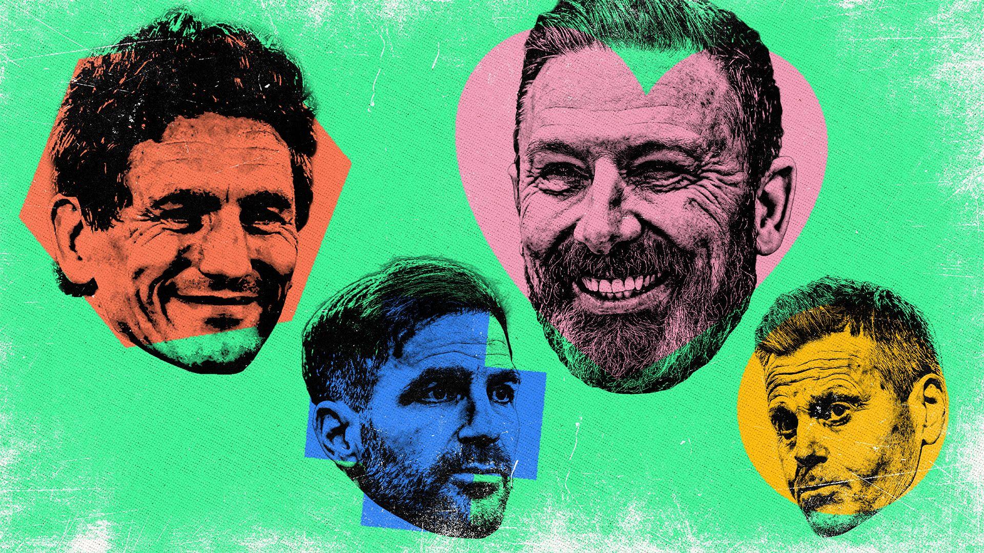 Graphic showing Andrews, Fabregas, McInnes and Knutsen