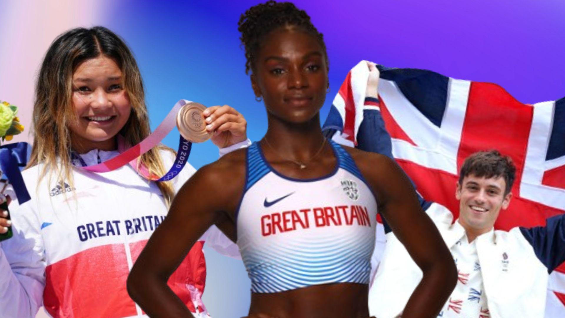 Sky Brown, Dina Asher-Smith, Tom Daley